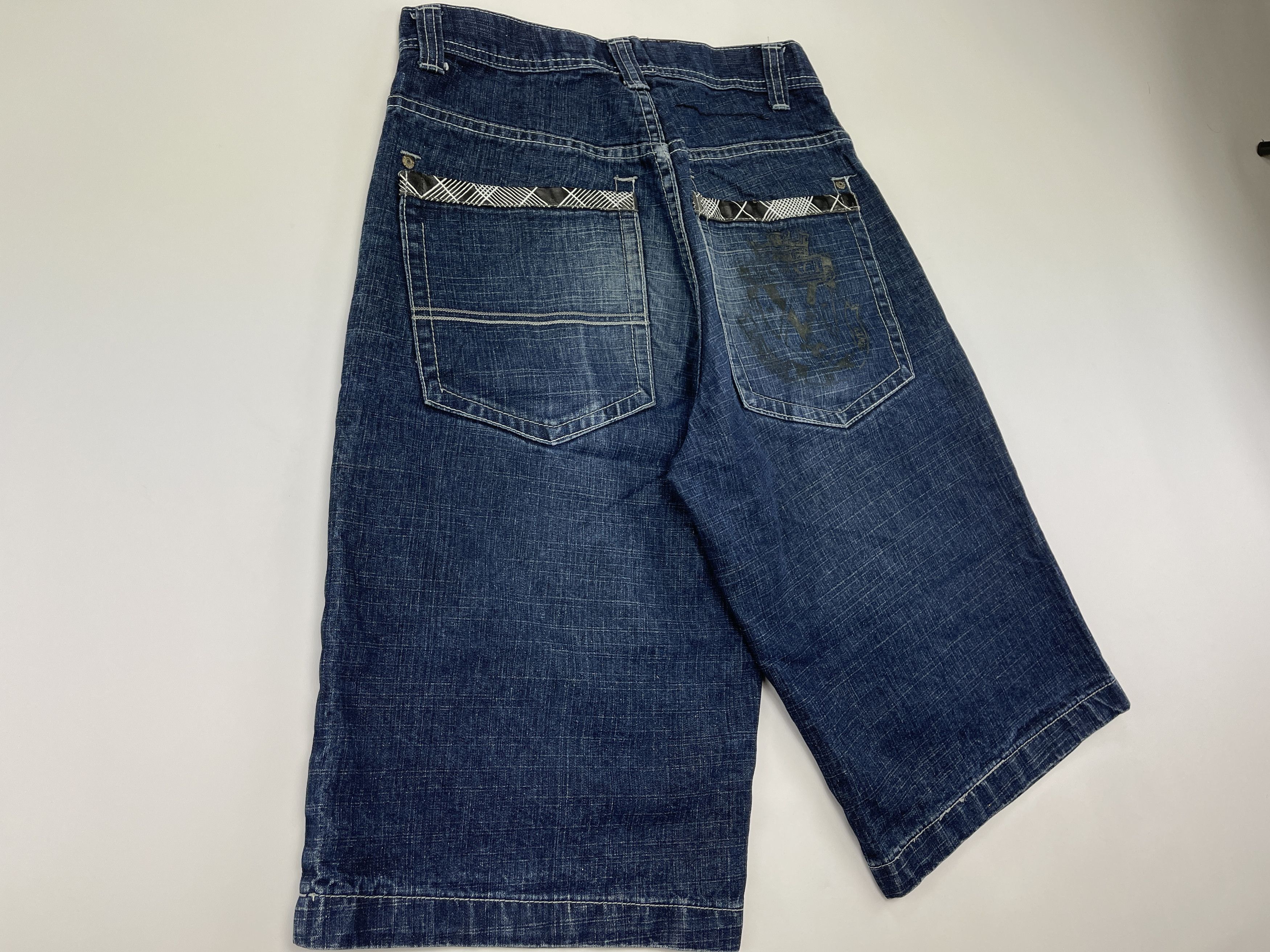 Southpole Southpole shorts, vintage hip hop baggy jeans, 90s size W 28 Size US 28 / EU 44 - 2 Thumbnail