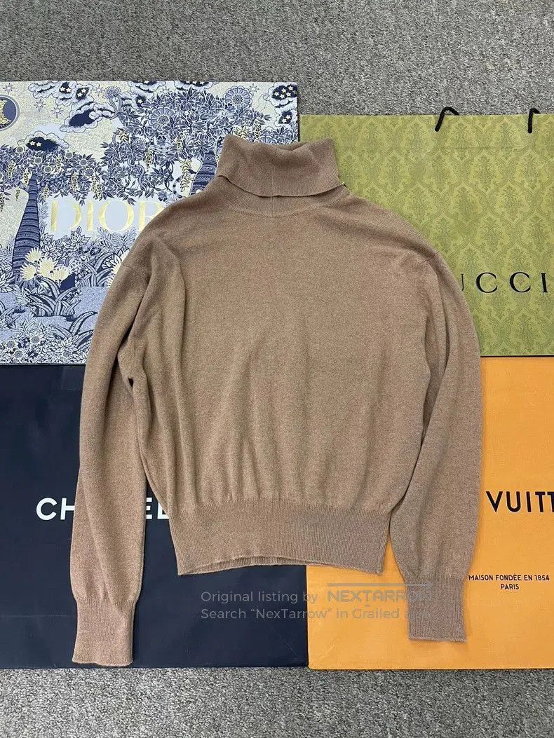 Louis Vuitton LV Beige Cashmere Turtleneck Sweater. Size US XS / EU 42 / 0 - 3 Thumbnail