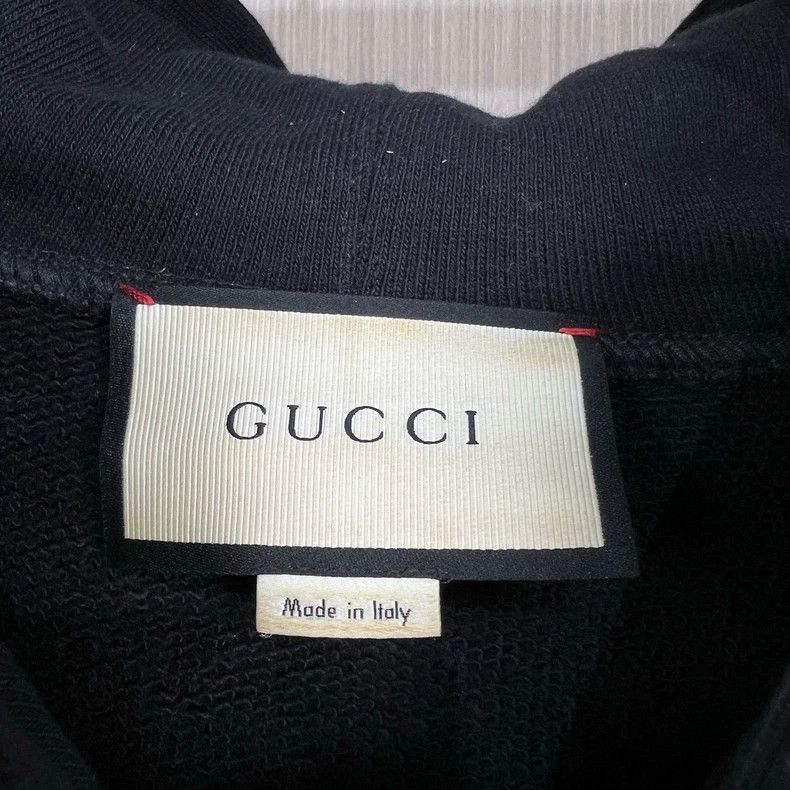 Gucci Gucci Sequin tiger head embroidered hoodie 2502-Nextarrow Size US S / EU 44-46 / 1 - 5 Thumbnail