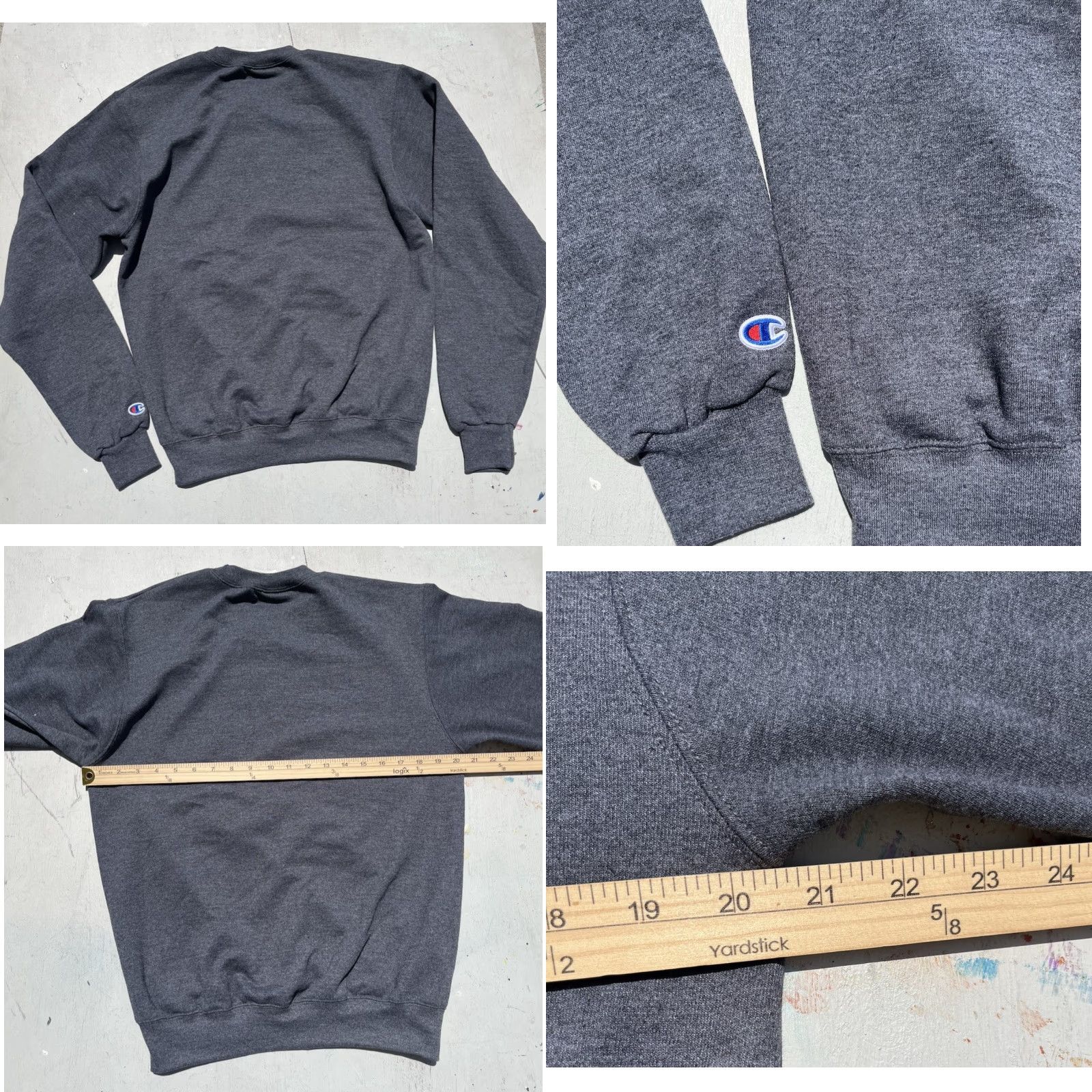 Champion Champion Sweatshirt Men's S Gray PLNU College Activewear Gym NCAA Preppy Casual Mens Size US S / EU 44-46 / 1 - 8 Thumbnail