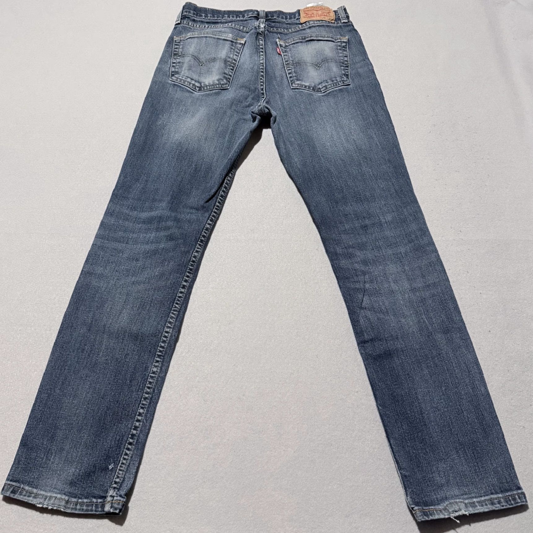 Levi's Levi's 511 Jeans Men's 32x32 Blue Denim Slim Straight Zip Fly - Pockets, Regular, 5-Pocket Design, Blue, Men Size US 32 / EU 48 - 2 Thumbnail