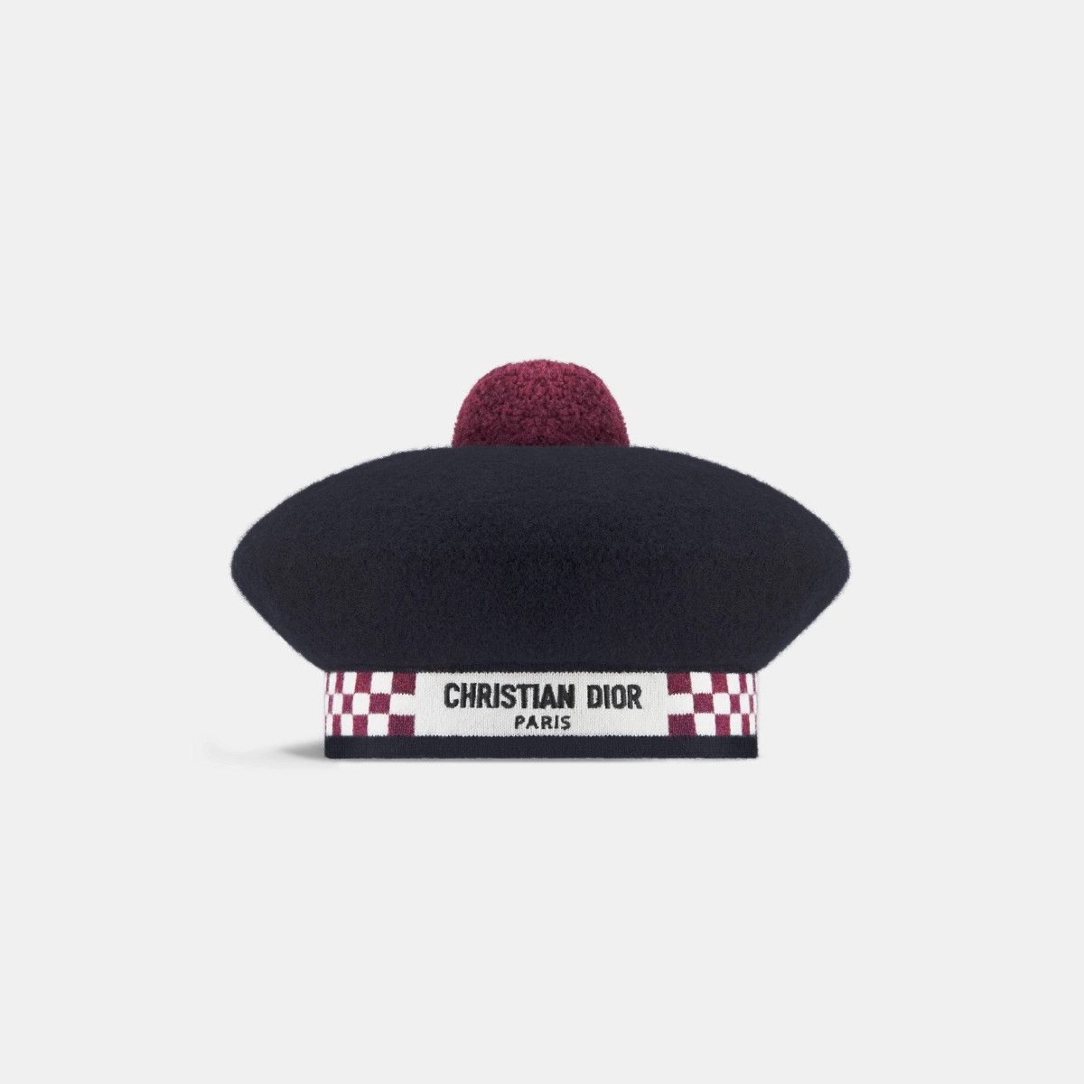 Dior o1w1db10326 Size:OS/Dior Castle Beret in Black Size ONE SIZE - 2 Thumbnail