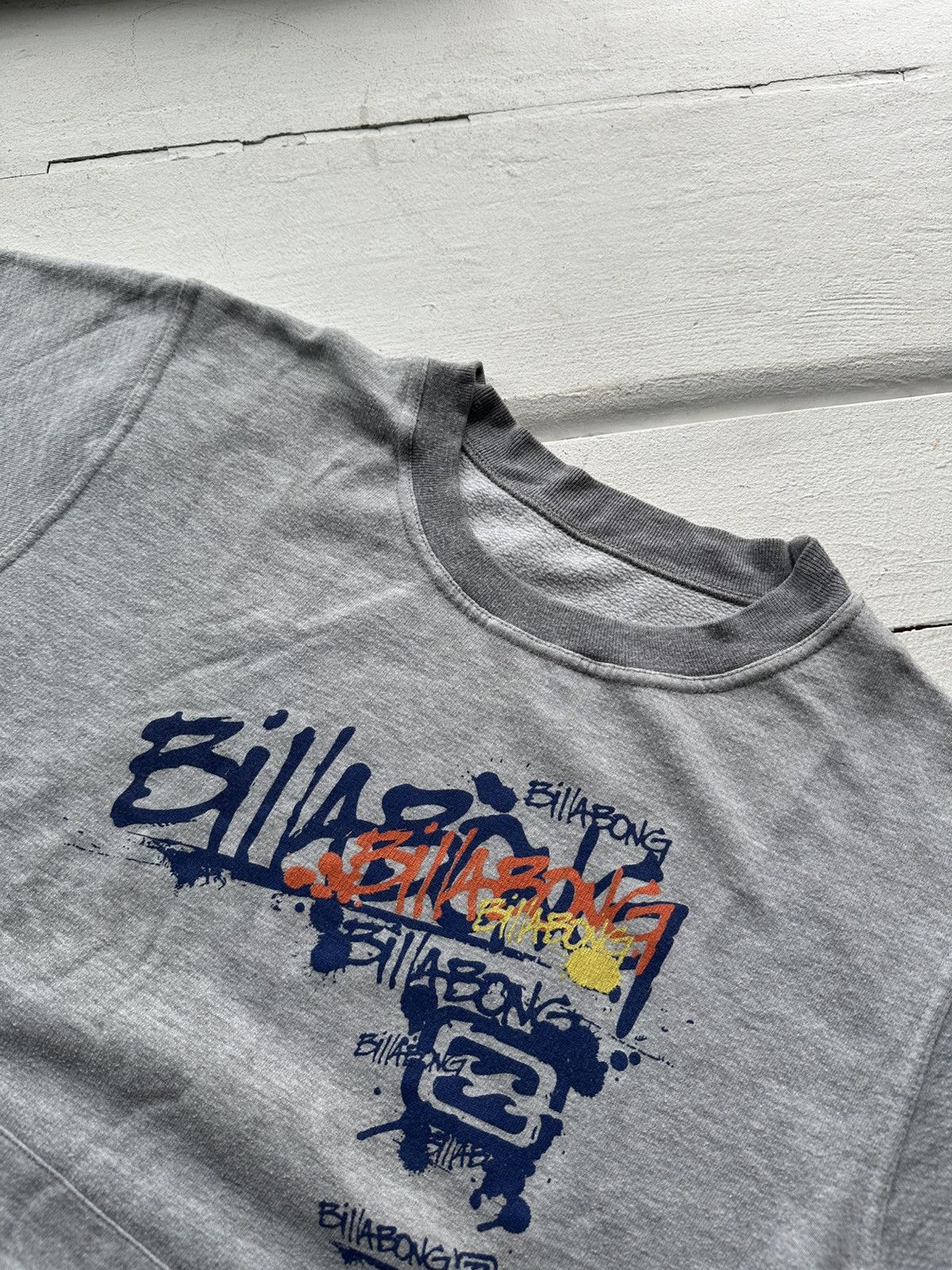 Billabong 🚨Crazy Vintage BILLABONG BOXY Sweatshirt Size M SURF rare Size US M / EU 48-50 / 2 - 6 Thumbnail