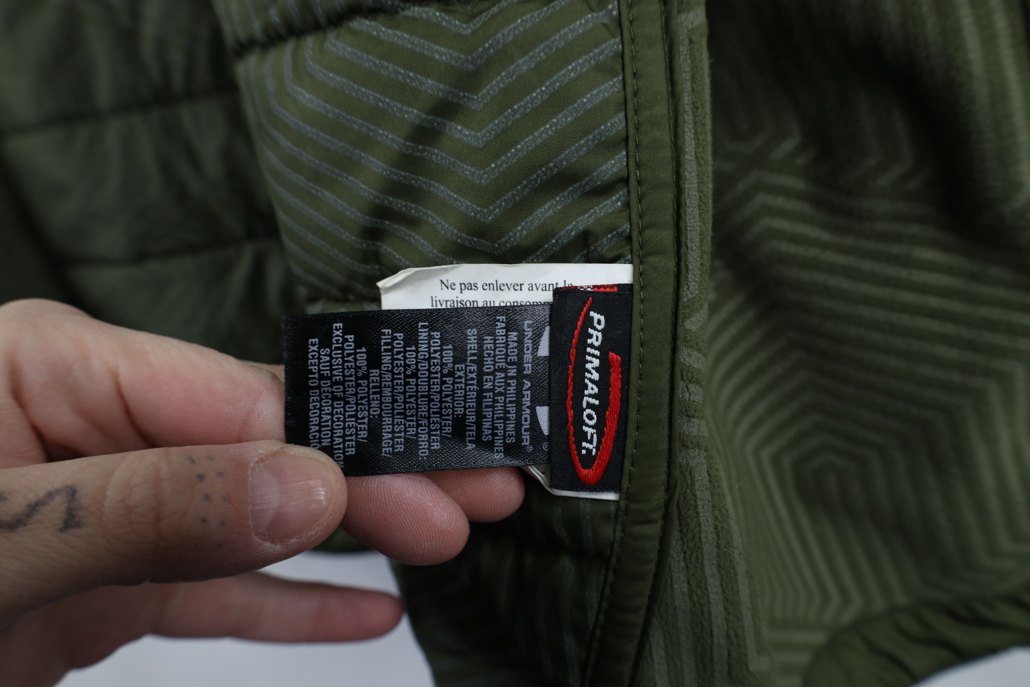 Under Armour × Vintage Under Armour Insulated Hooded Full Zip Puffer Jacket Size US L / EU 52-54 / 3 - 11 Thumbnail
