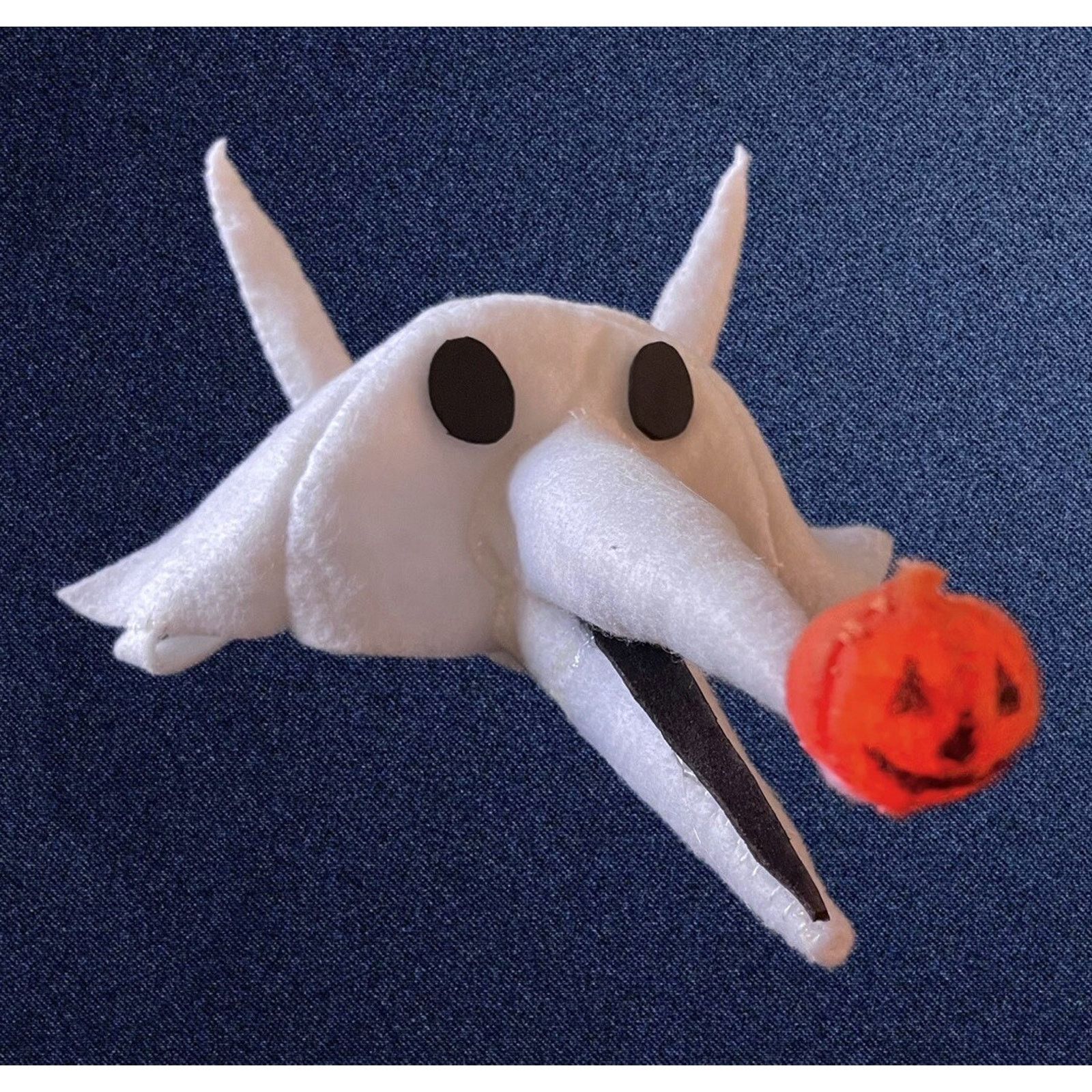 The Unbranded Brand Nightmare Before Christmas Zero Costume Hat Dog Lighted Nose Size ONE SIZE - 3 Thumbnail