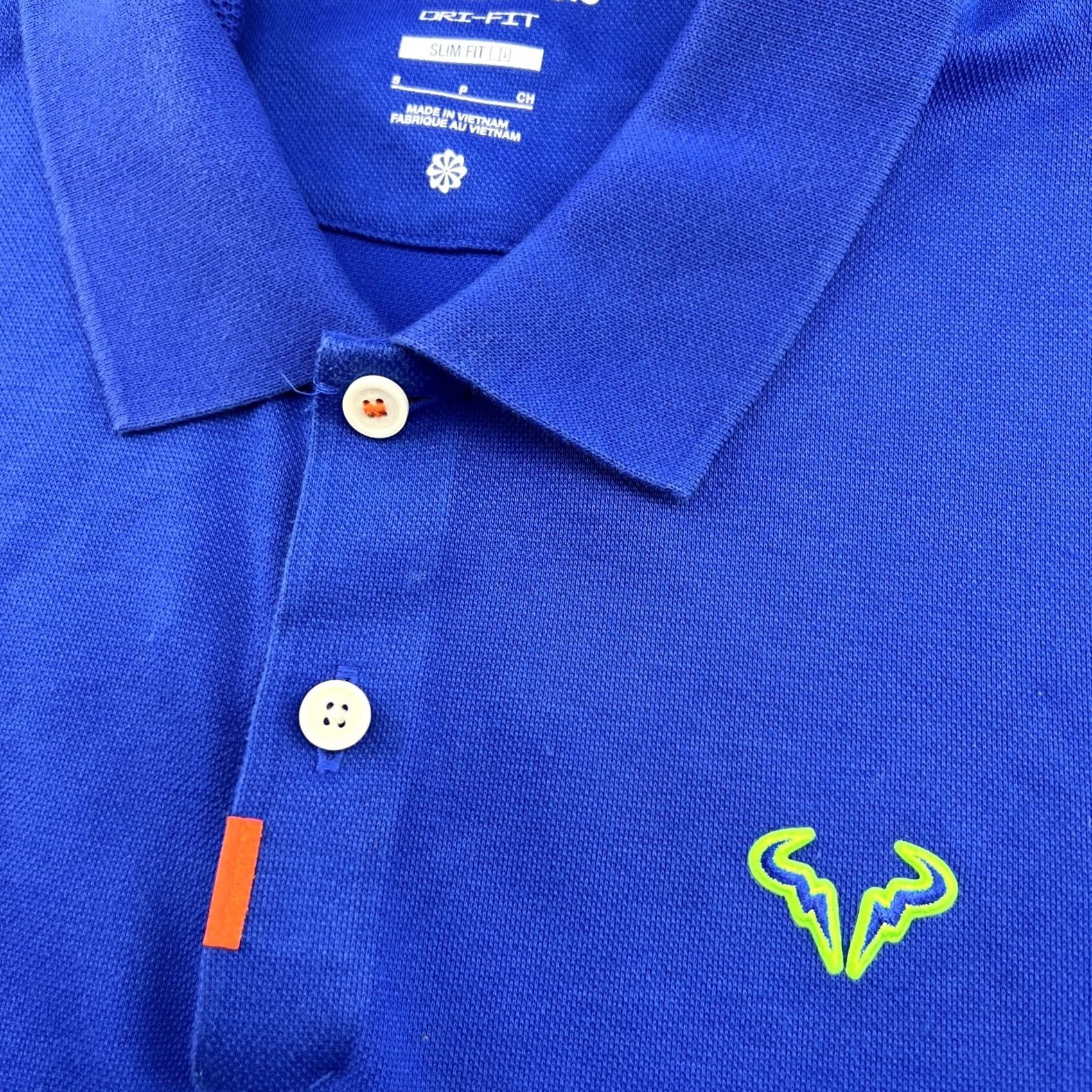 Nike Nike Mens Polo T-Shirt Slim 2.0 Blue Short Sleeve Cotton Vintage Small Shirt Mens Nike Polo T-Shirt Vintage 90s Sportswear Size US S / EU 44-46 / 1 - 6 Thumbnail