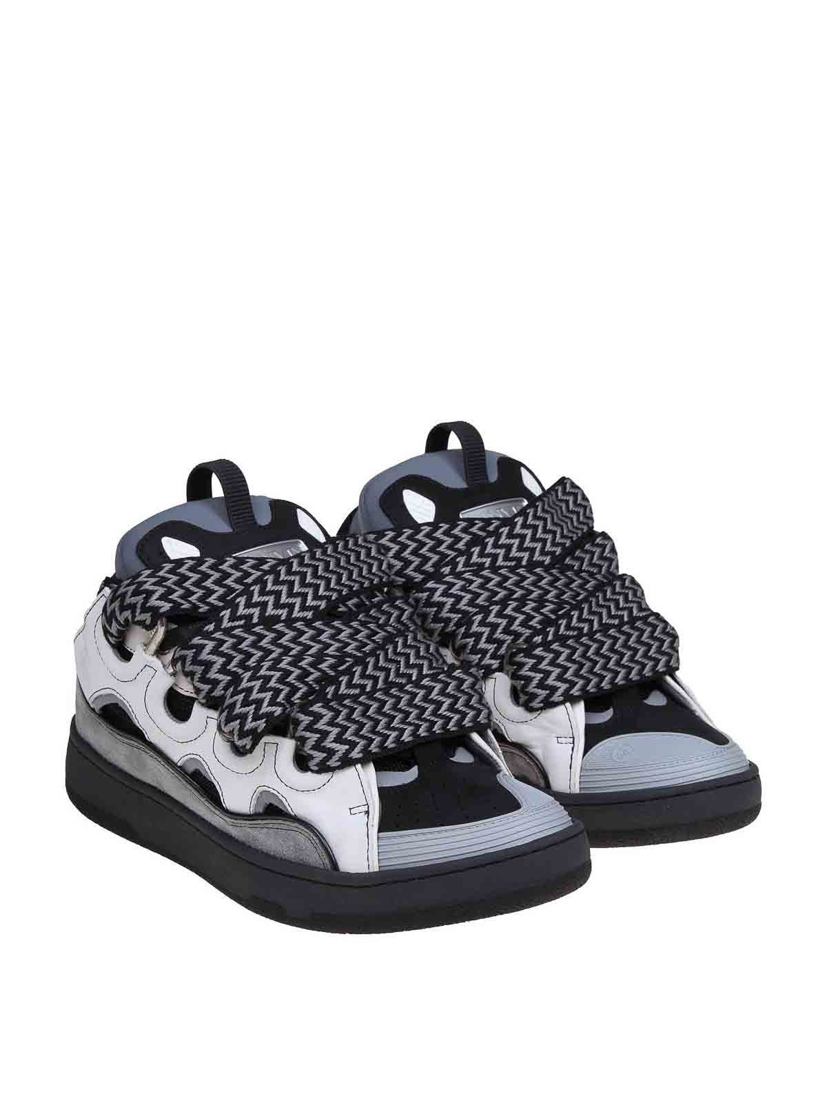 Lanvin oc11z0325 Curb Low Top Sneakers in Multicolor Size US 13 / EU 46 - 2 Thumbnail
