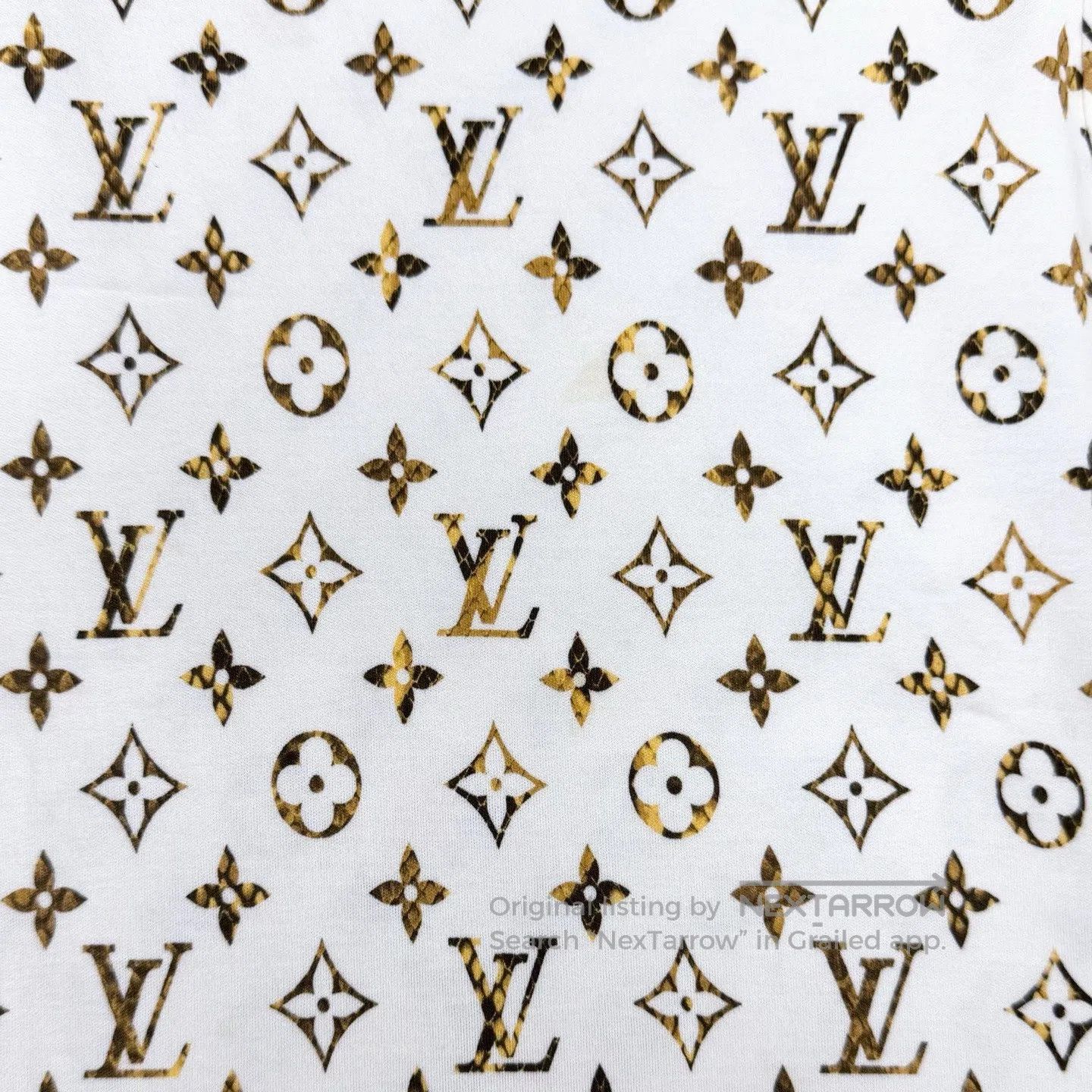 Louis Vuitton Louis Vuitton SS24 Beige Monogram All-Over Print Short Sle Size S / US 4 / IT 40 - 3 Thumbnail
