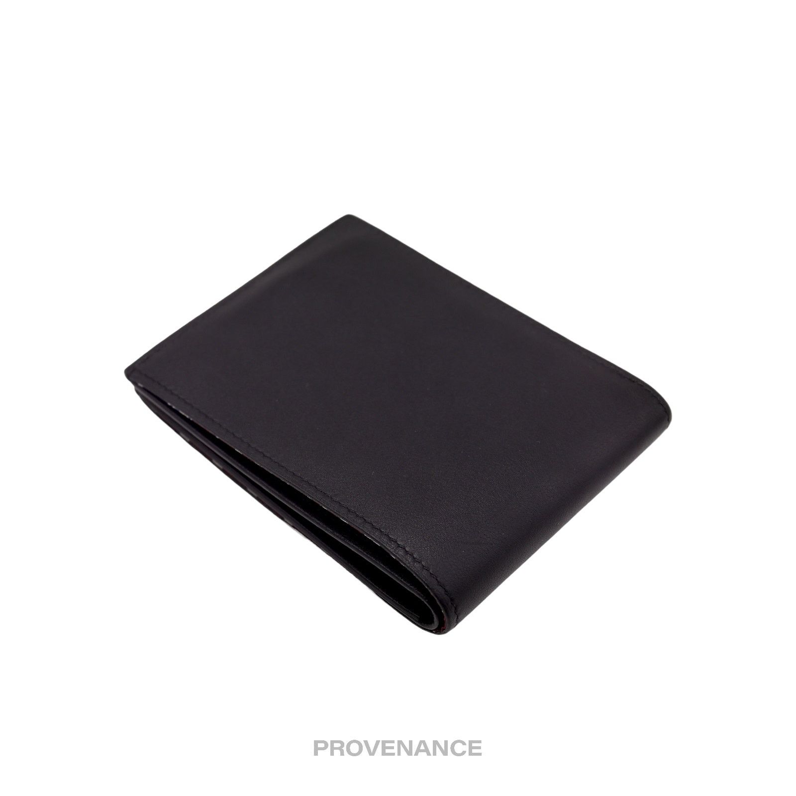 Hermes 🔴 Hermes Citizen Twill Compact Wallet - Black Swift Noir Size ONE SIZE - 5 Thumbnail