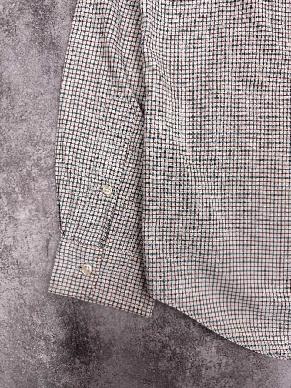 Polo Ralph Lauren Polo Ralph Lauren Men's Check Shirt Beige Green Size M Size US M / EU 48-50 / 2 - 8 Thumbnail