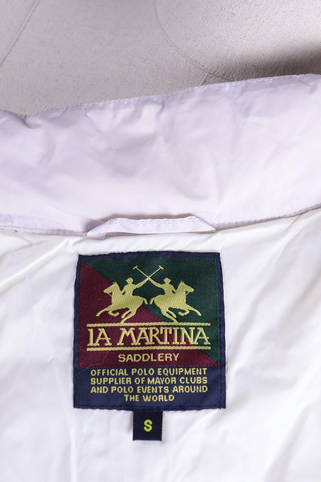La Martina La Martina Saddlery White Quilted Down Vest Gilet Size S Size S / US 4 / IT 40 - 11 Thumbnail