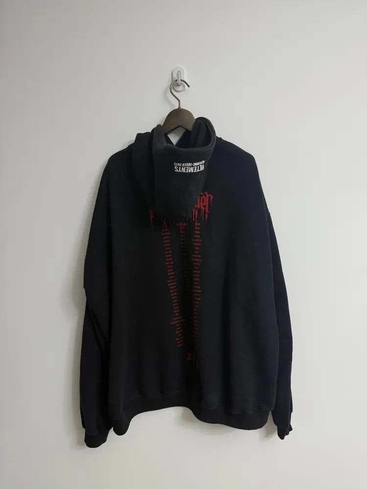 Vetements Vetements Blood Dripping Logo Hoodie-2506