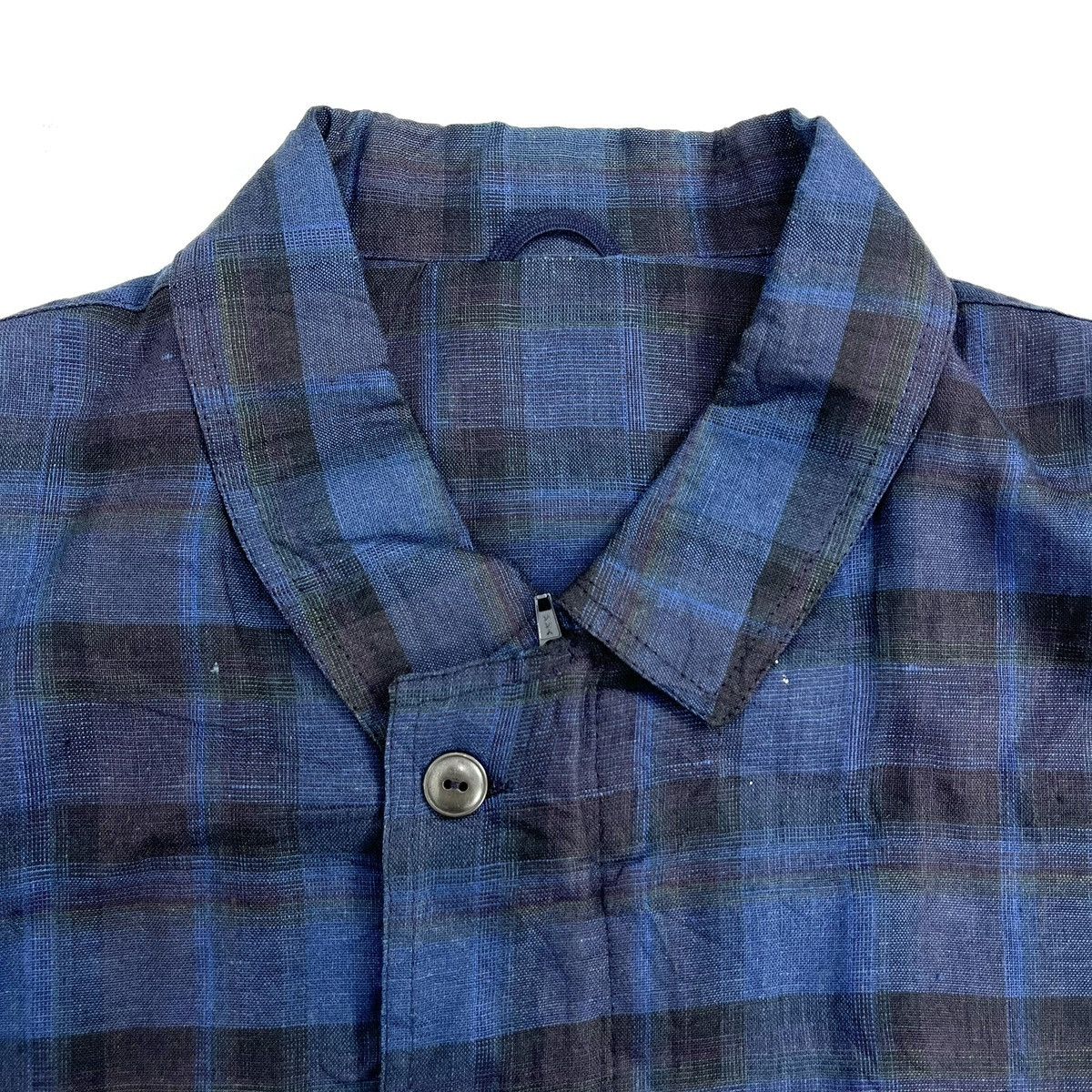 Givenchy 90s Vintage Givenchy Plaid Work Jacket Italian Designer Size US L / EU 52-54 / 3 - 4 Thumbnail