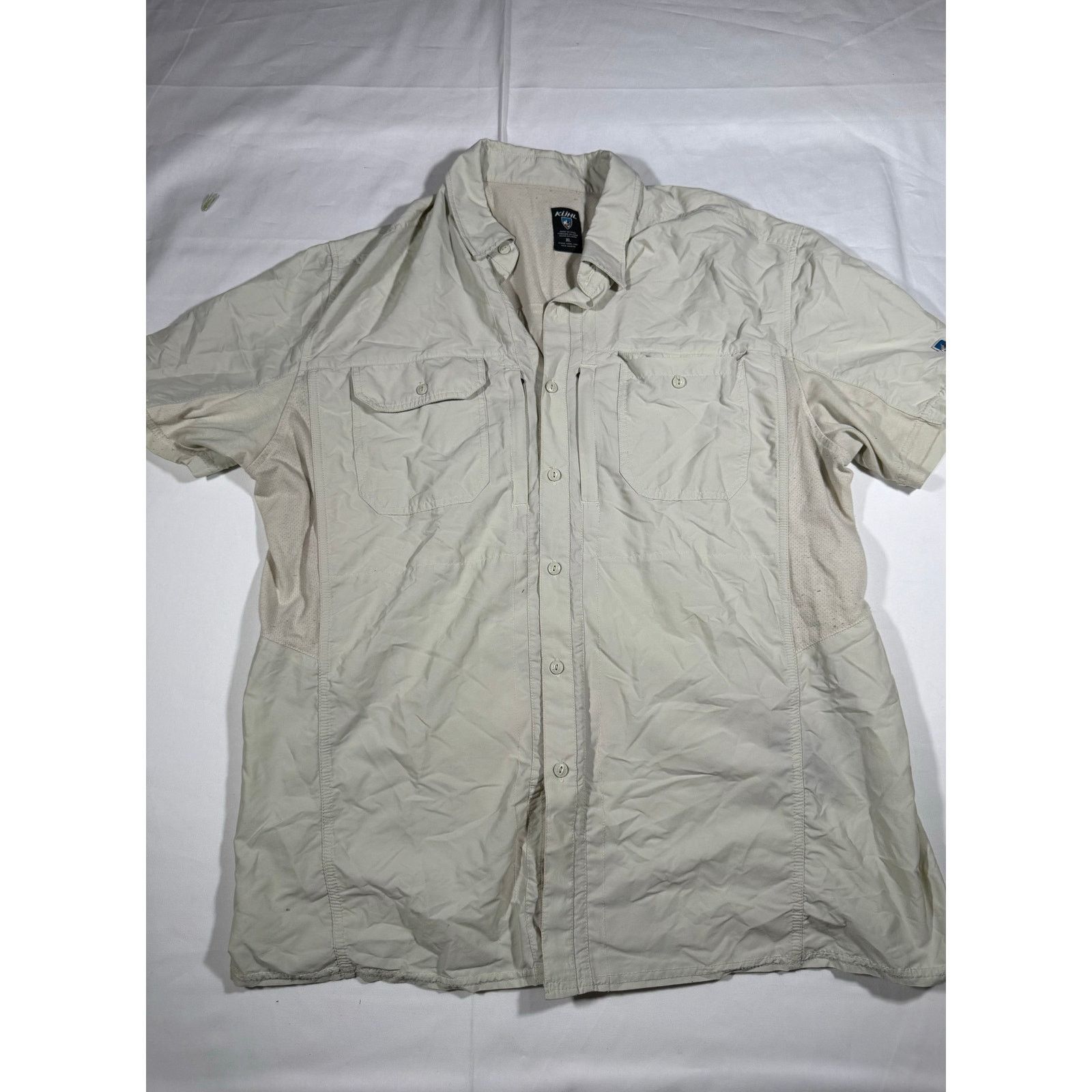Kuhl KÜHL Mens Short Sleeve Outdoor Button Up Shirt XL Quick Dry Size US XL / EU 56 / 4 - 1 Thumbnail