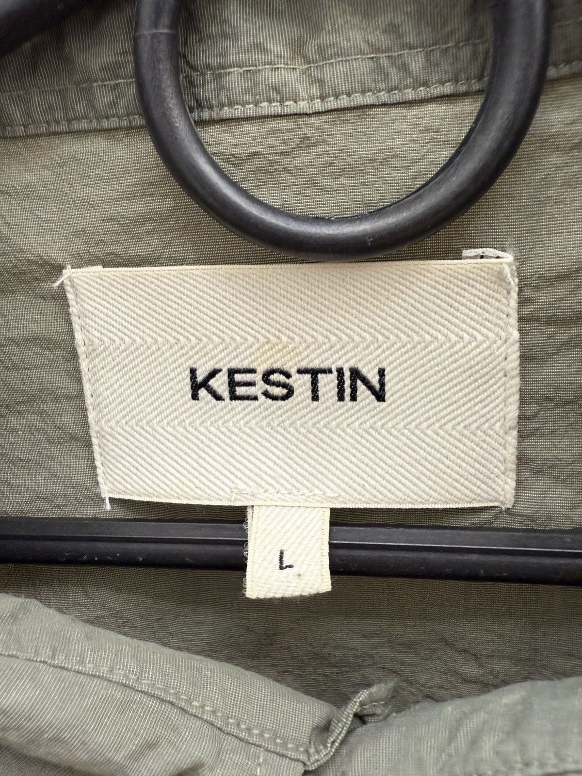 KESTIN Kestin Nylon Light Button Up Overshirt Jacket Size US L / EU 52-54 / 3 - 4 Thumbnail