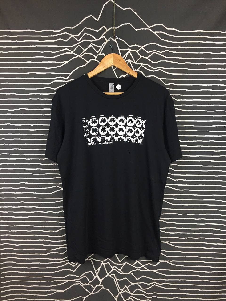 Vintage Bottle Conditioned Beer Documentary Movie Promo Tee Size US L / EU 52-54 / 3 - 1 Thumbnail