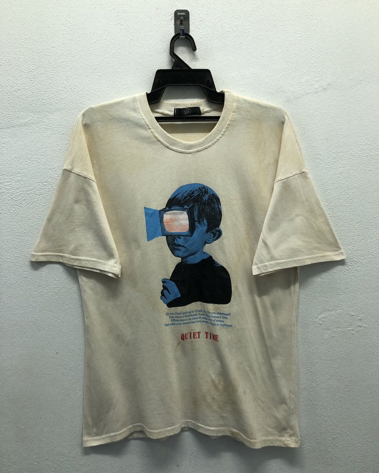 Vintage Vintage Quiet Time T-Shirt Size US M / EU 48-50 / 2 - 1 Thumbnail