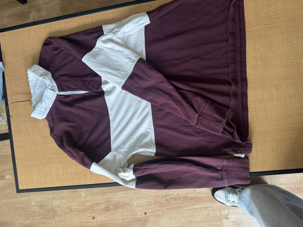 Old Navy Old Navy Red and White Striped Long Sleeve Size US M / EU 48-50 / 2 - 4 Thumbnail