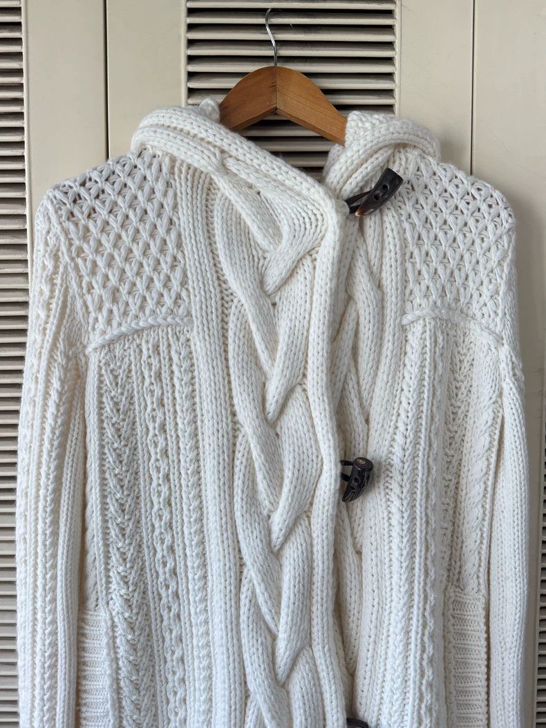 Loro Piana LORO PIANA White hooded cardigan Size M / US 6-8 / IT 42-44 - 3 Thumbnail