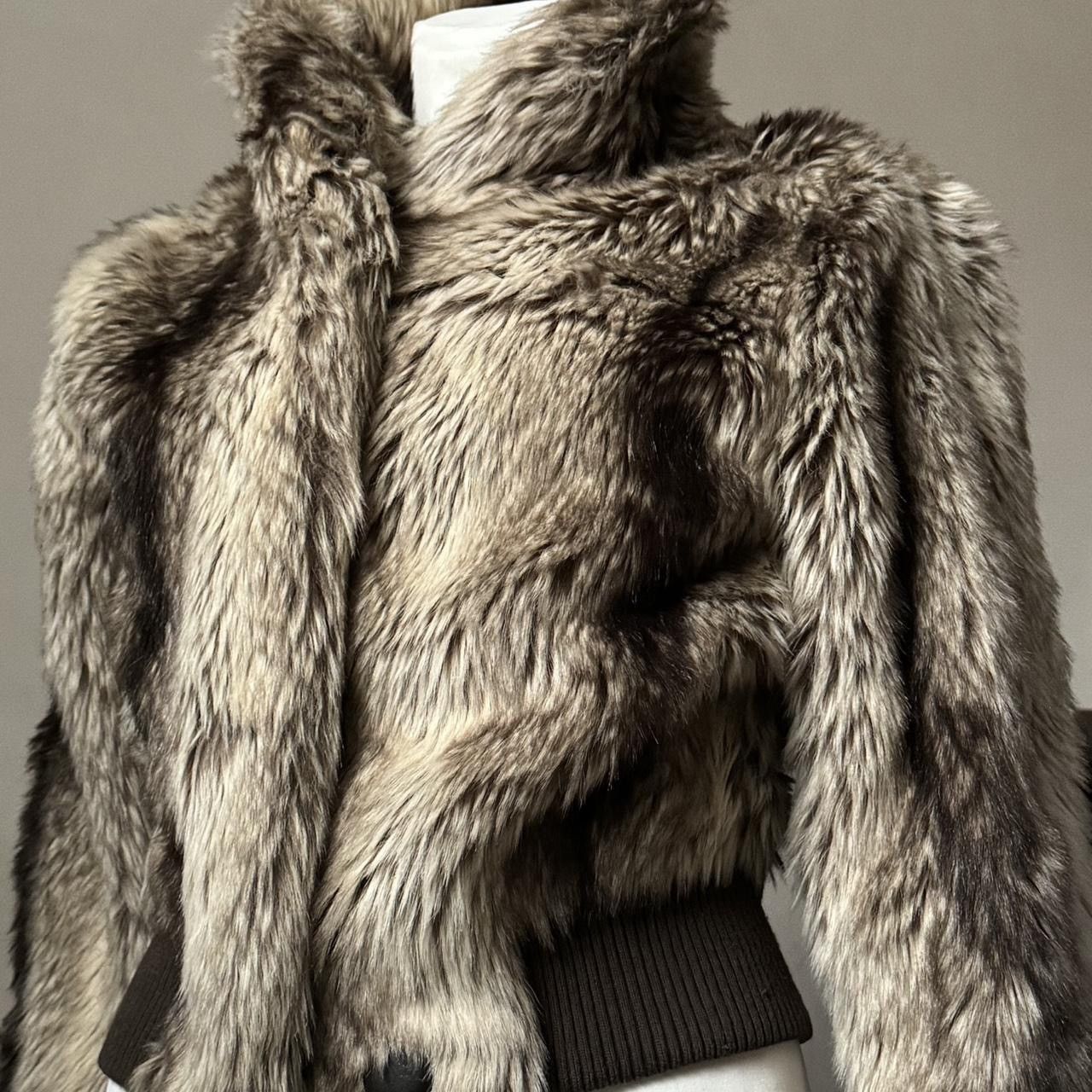 Vintage Sick fur jacket with cinched inserts at the waist Size S / US 4 / IT 40 - 3 Thumbnail