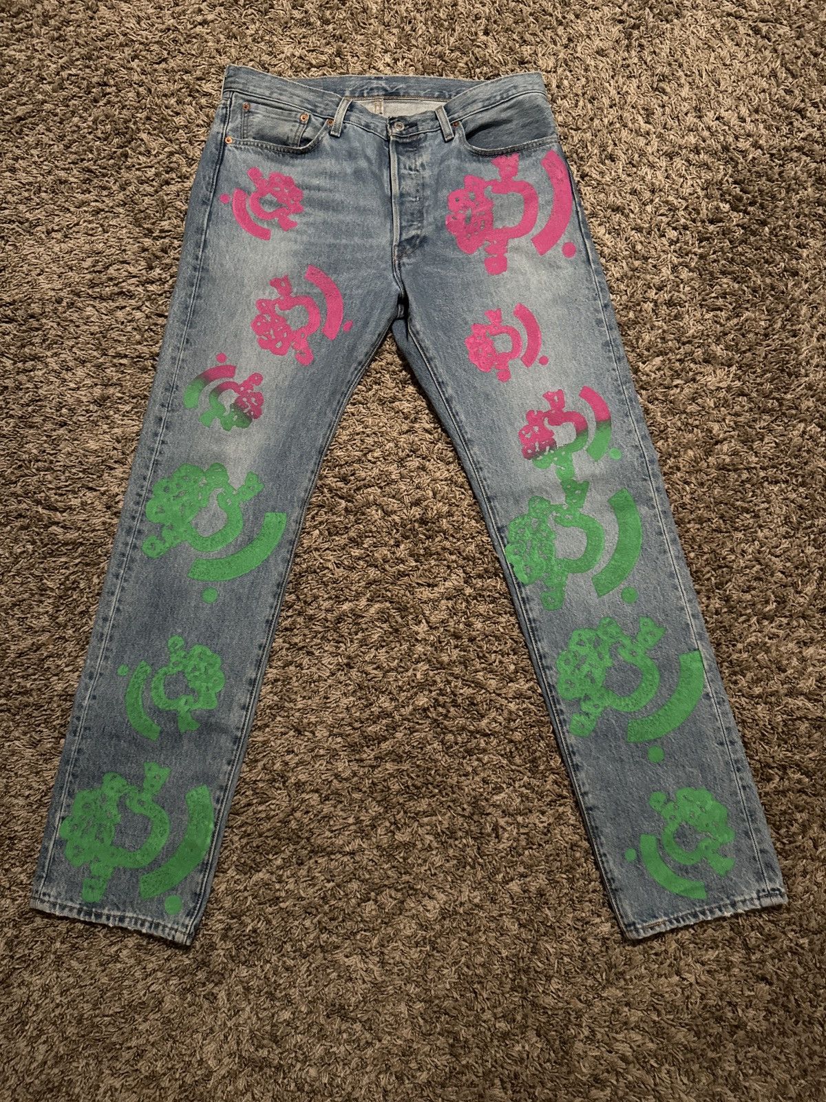 (B).Stroy × DENIM TEARS Denim Tears x Bstroy Size US 34 / EU 50 - 1 Thumbnail