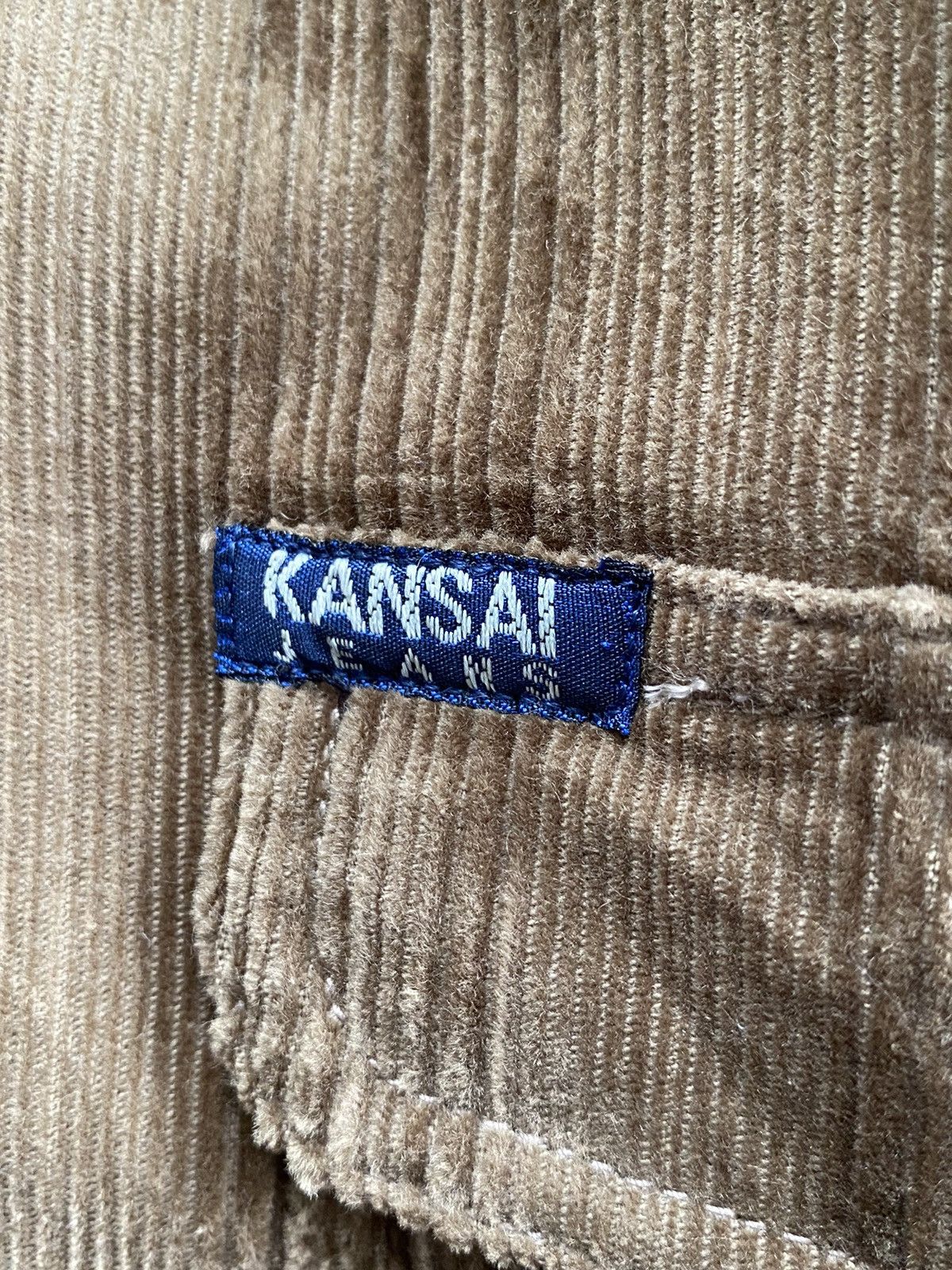 Japanese Brand × Kansai Yamamoto Vtg Kansai Jeans Corduroy Jacket Size US XL / EU 56 / 4 - 7 Thumbnail