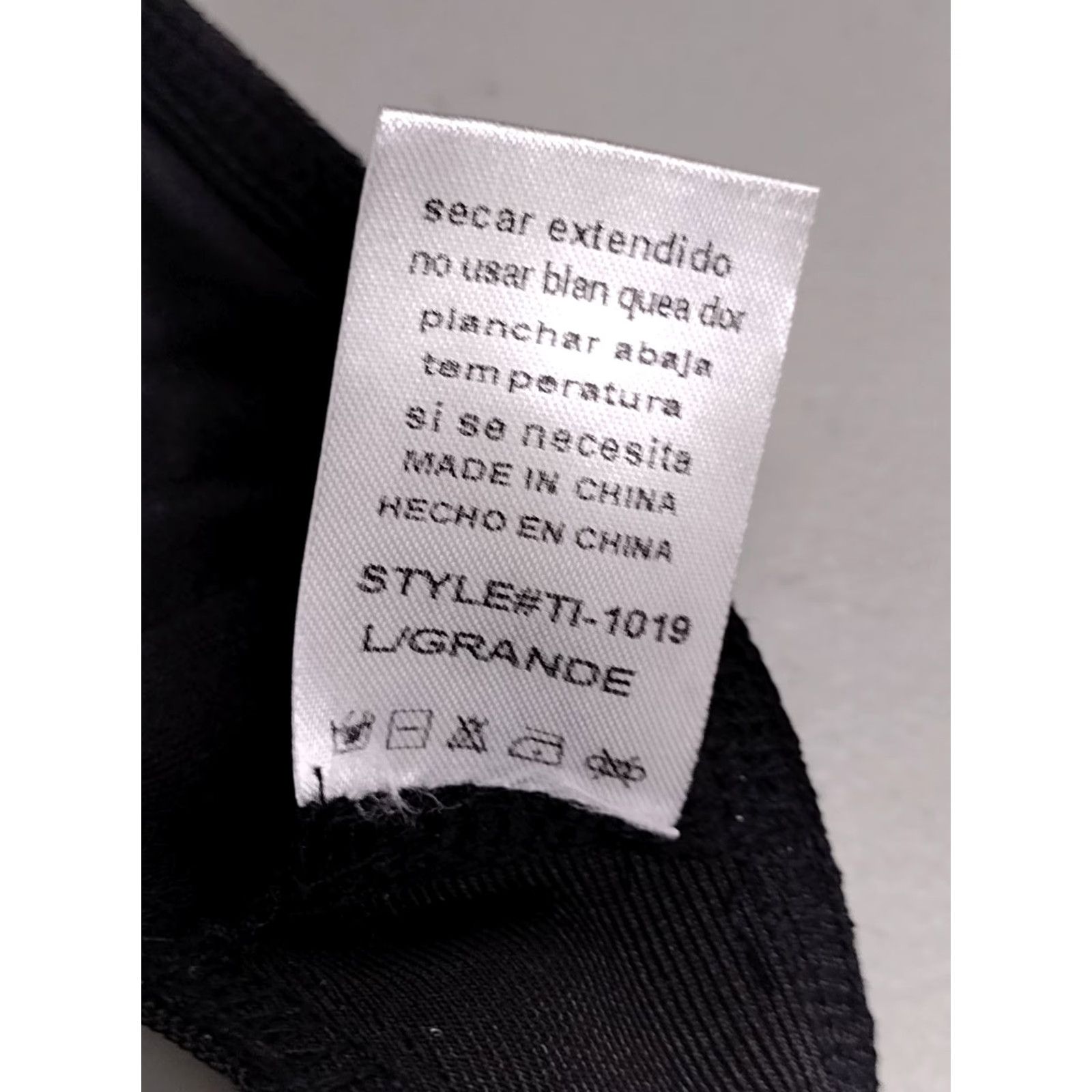 Vintage Codigo Sexy Strappy Black Women's Bra Size L Size ONE SIZE - 6 Thumbnail