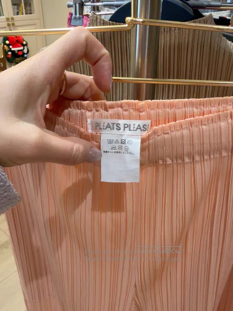 Issey Miyake Issey Miyake Pink Ruched Pants Size 25" / US 0 / IT 36 - 4 Thumbnail