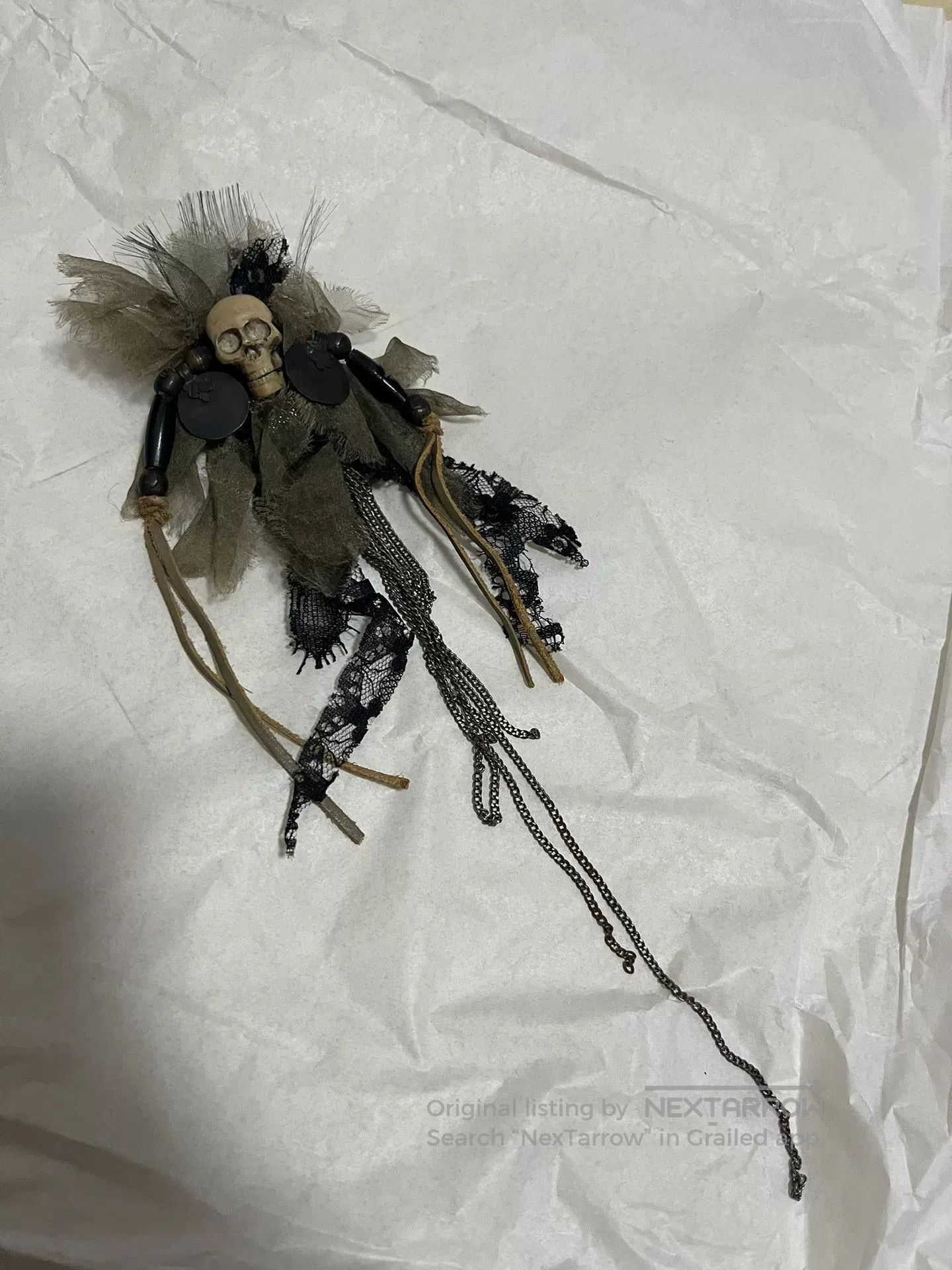 Share Spirit Homme Share Spirit Skull Brooch. Size ONE SIZE - 5 Thumbnail