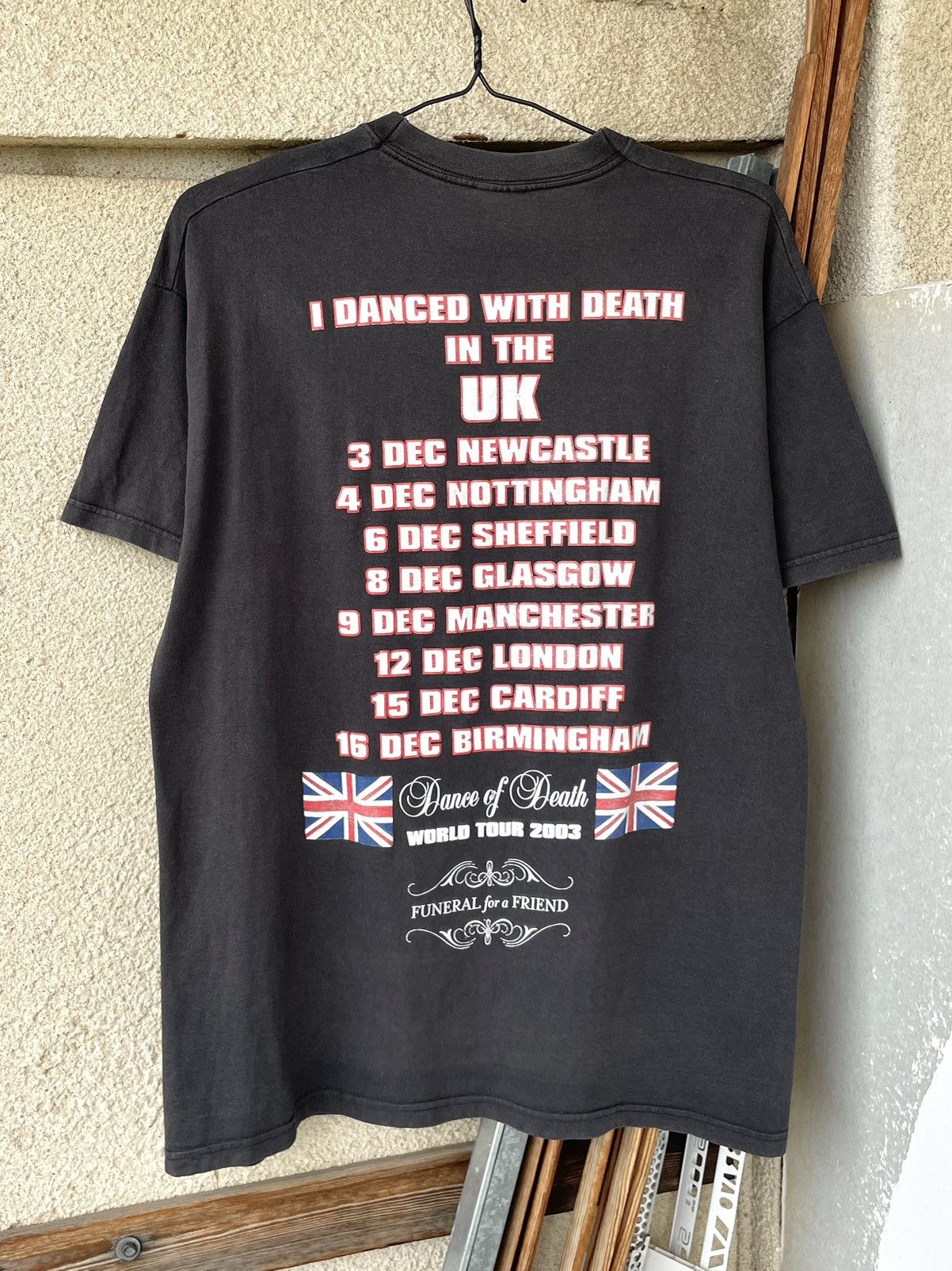 Band Tees Vintage 2003 Iron Maiden Dance Of Death World Tour T-Shirt Size US L / EU 52-54 / 3 - 9 Thumbnail