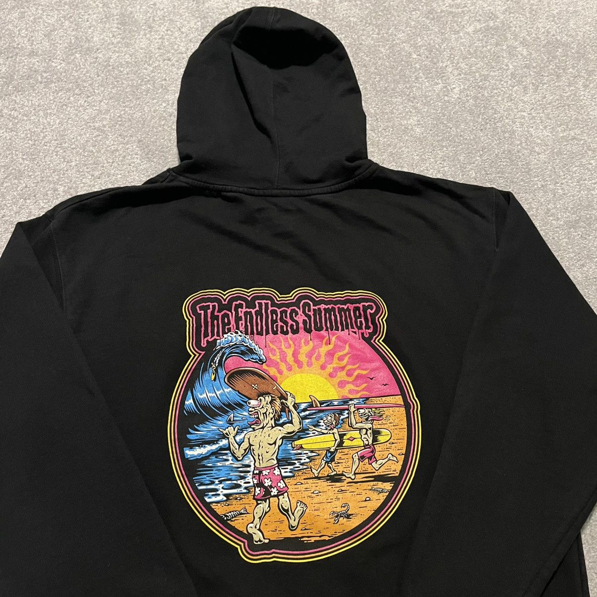 Vintage Merge4 The Endless Summer Jimbo Surf Graphic Limited Hoodie Size US L / EU 52-54 / 3 - 3 Thumbnail