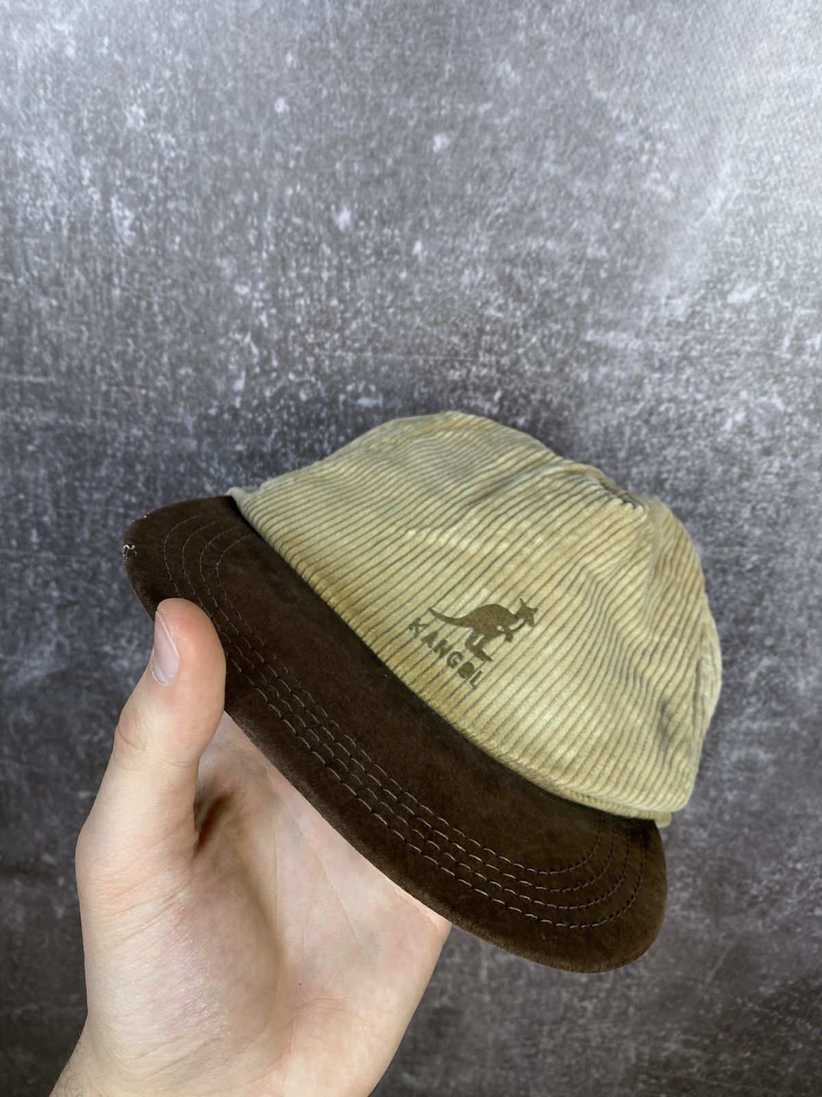 Kangol × Vintage Brown Kangol velvet made in USA 80s’ cap Size ONE SIZE - 5 Thumbnail