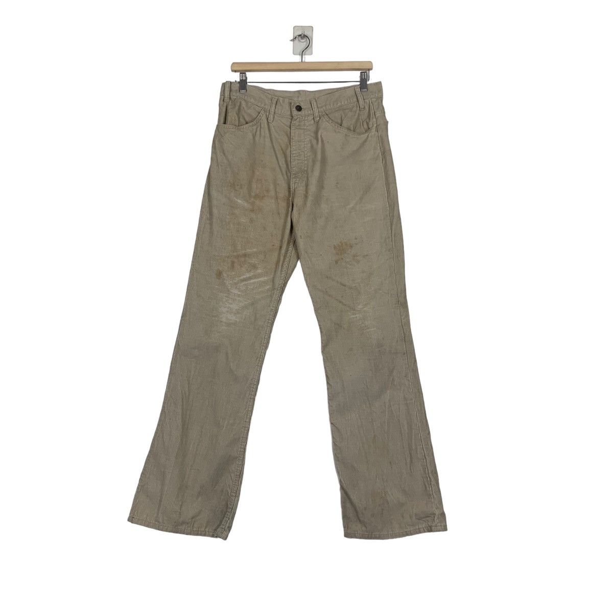 Levi's 70’s Rusty Trashed LEVIS White Label Corduroy Pant #1149-C53 Size US 32 / EU 48 - 1 Thumbnail