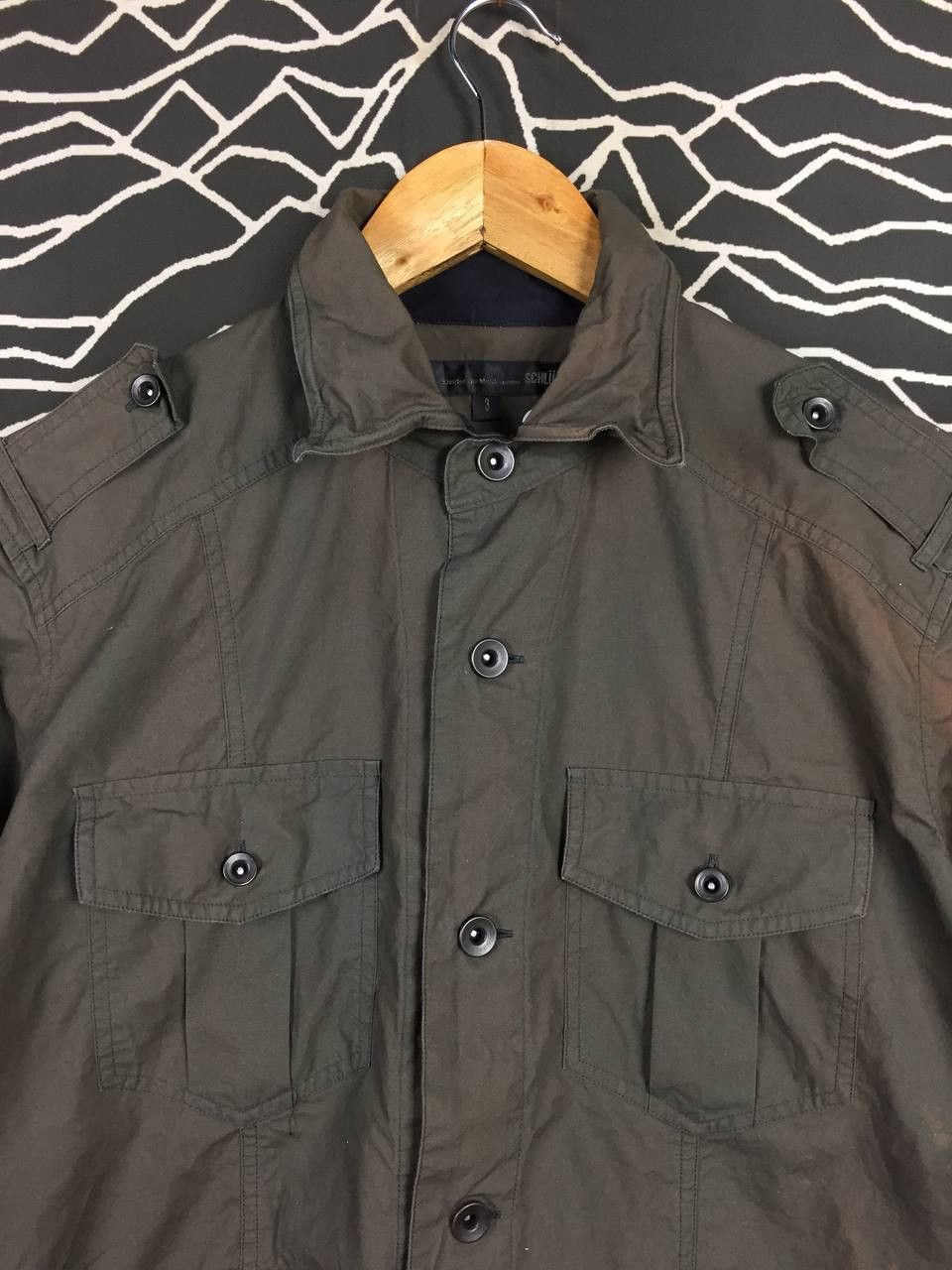 Schlussel Schlussel Japanese Brand Tactical Workwear Button Up Shirt Size US M / EU 48-50 / 2 - 3 Thumbnail