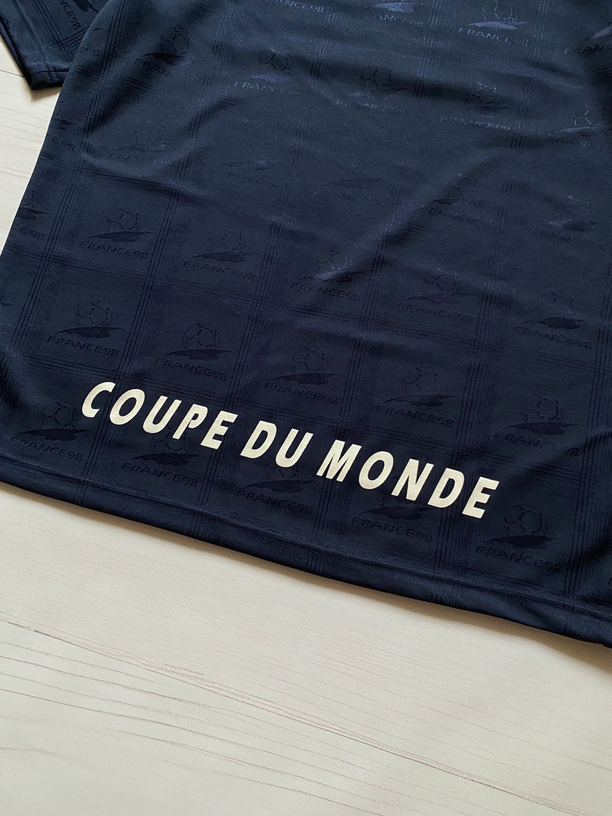 Vintage Vintage France 98 1994 World Cup football soccer jersey Size US M / EU 48-50 / 2 - 11 Thumbnail