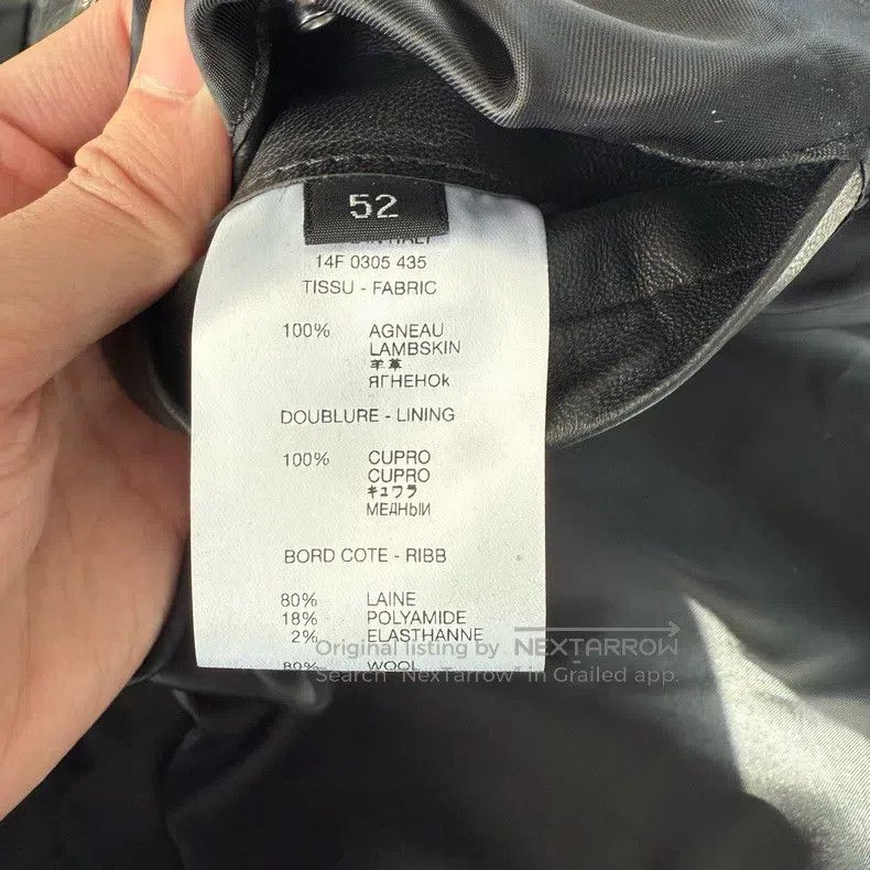 Givenchy Givenchy Size52 Original Star Five-Star Leather Jacket Base Size US M / EU 48-50 / 2 - 4 Thumbnail