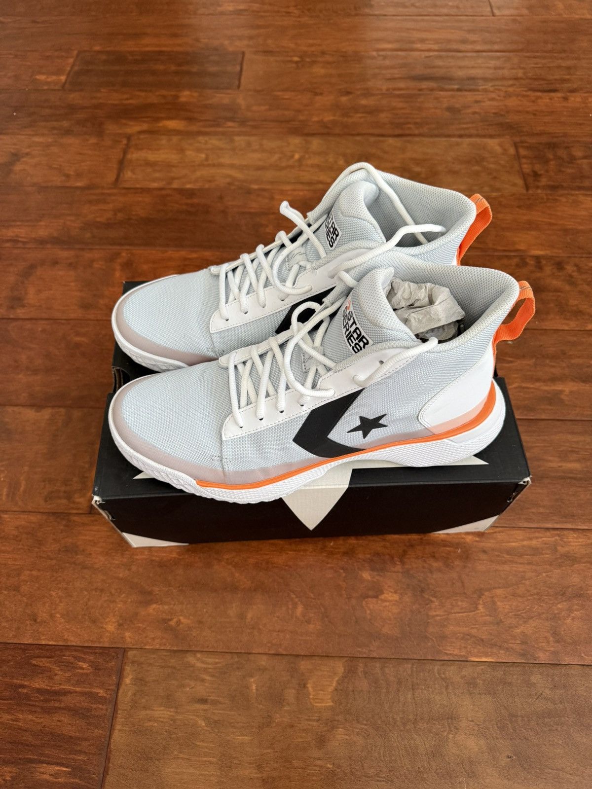Converse Converse Star Series BB “Tinker Hatfield Pure Platinum” Size US 11 / EU 44 - 3 Thumbnail