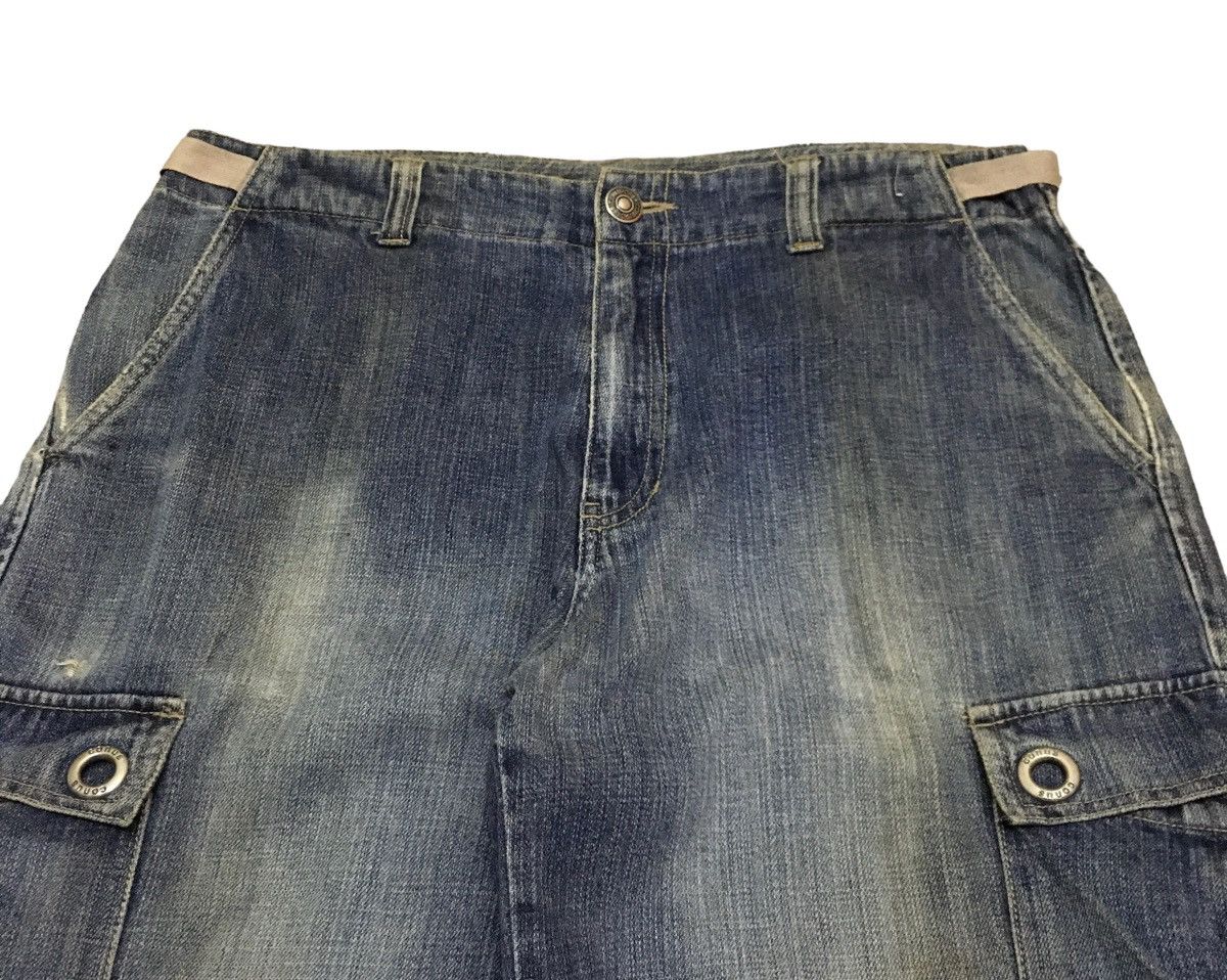 14th Addiction Rare Design Vintage Conus Avant Garde Tactical Jeans 1990s Size US 34 / EU 50 - 3 Thumbnail