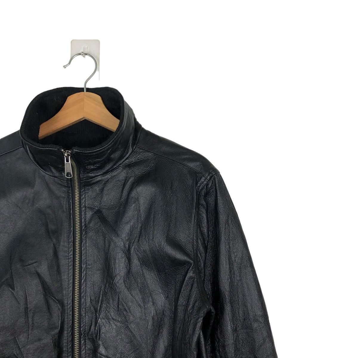 Japanese Brand 🔥VINTAGE SOFT LEATHER BOMBER JACKET GOD BREATH ISSEY MIYAKE Size US M / EU 48-50 / 2 - 5 Thumbnail