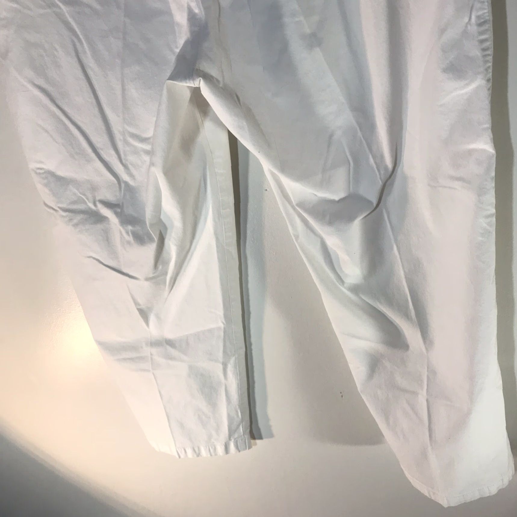 Vintage VINTAGE Rafaella Women's Cropped Pants Size 16 White 90s Casual Workwear Summer Size 38" / US 16 / IT 52 - 6 Thumbnail