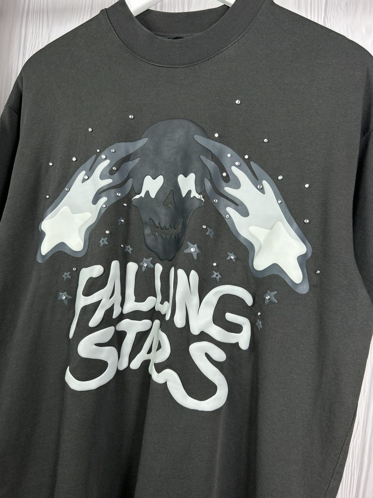 Broken Planet Broken Planet Falling Stars Soot Black T-Shirt Size M Size US M / EU 48-50 / 2 - 3 Thumbnail
