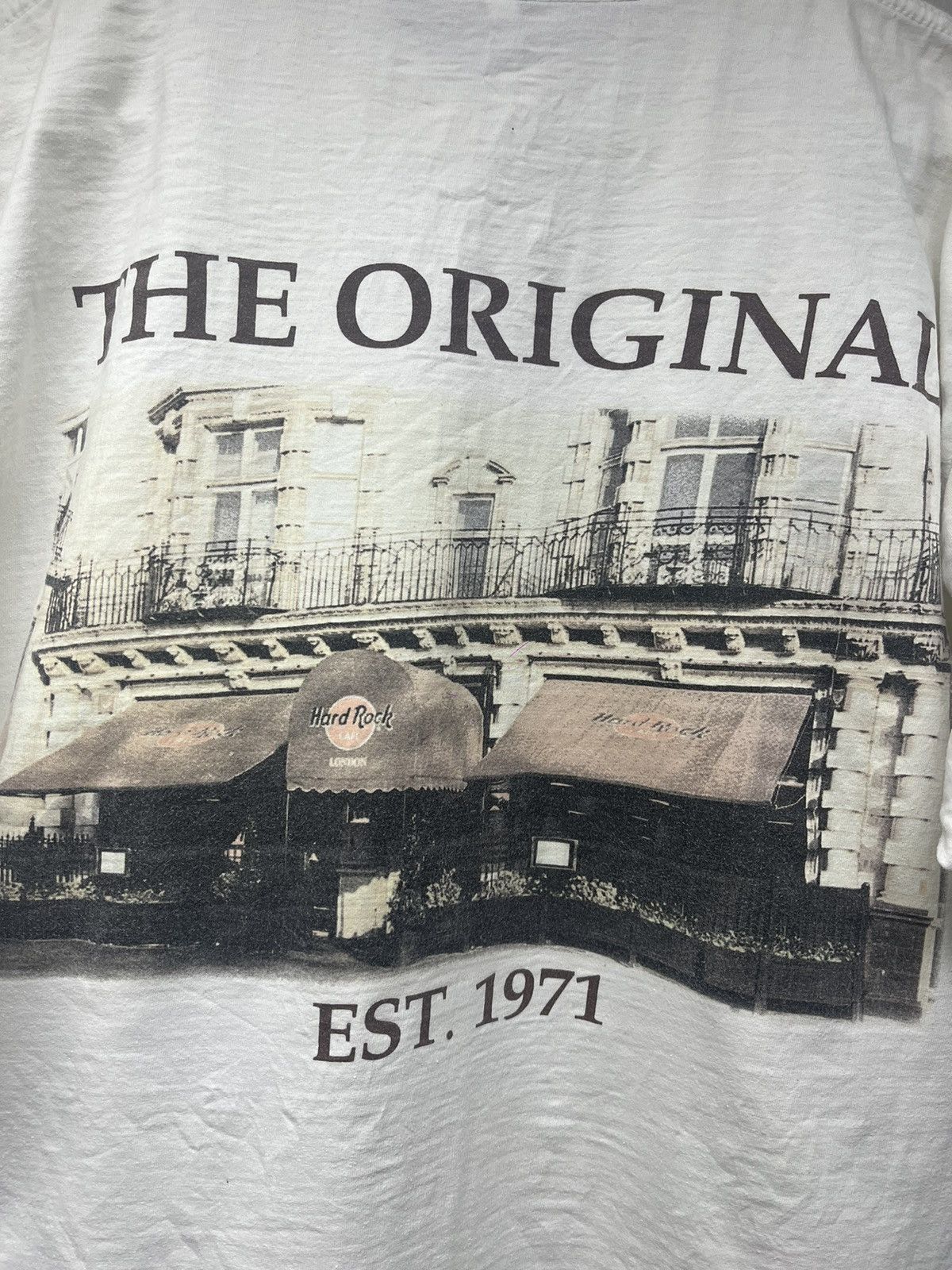Hard Rock Cafe The Original Hard Rock Cafe London Est 1971 Tshirt Size US L / EU 52-54 / 3 - 3 Thumbnail