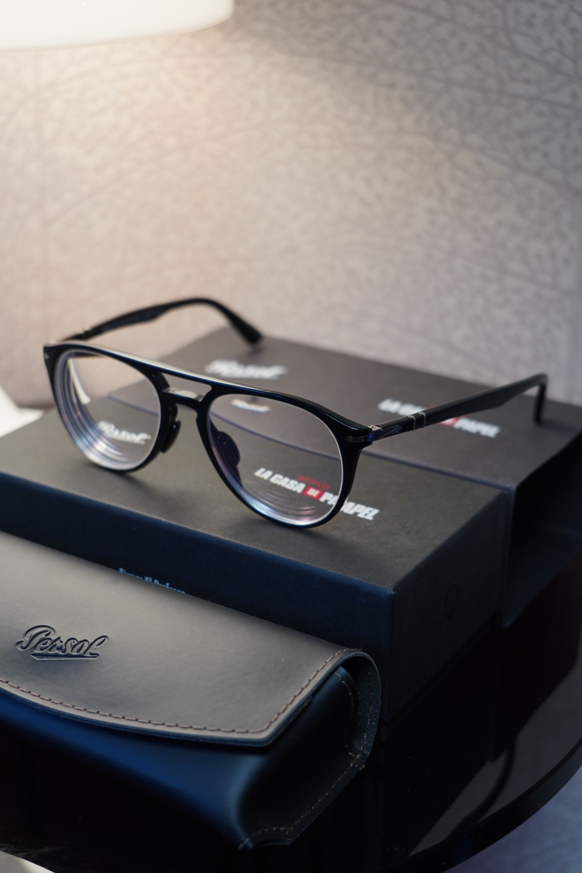 Persol Persol x La Casa de Papel El Profesor Glasses / PO3160-V Size ONE SIZE - 3 Thumbnail