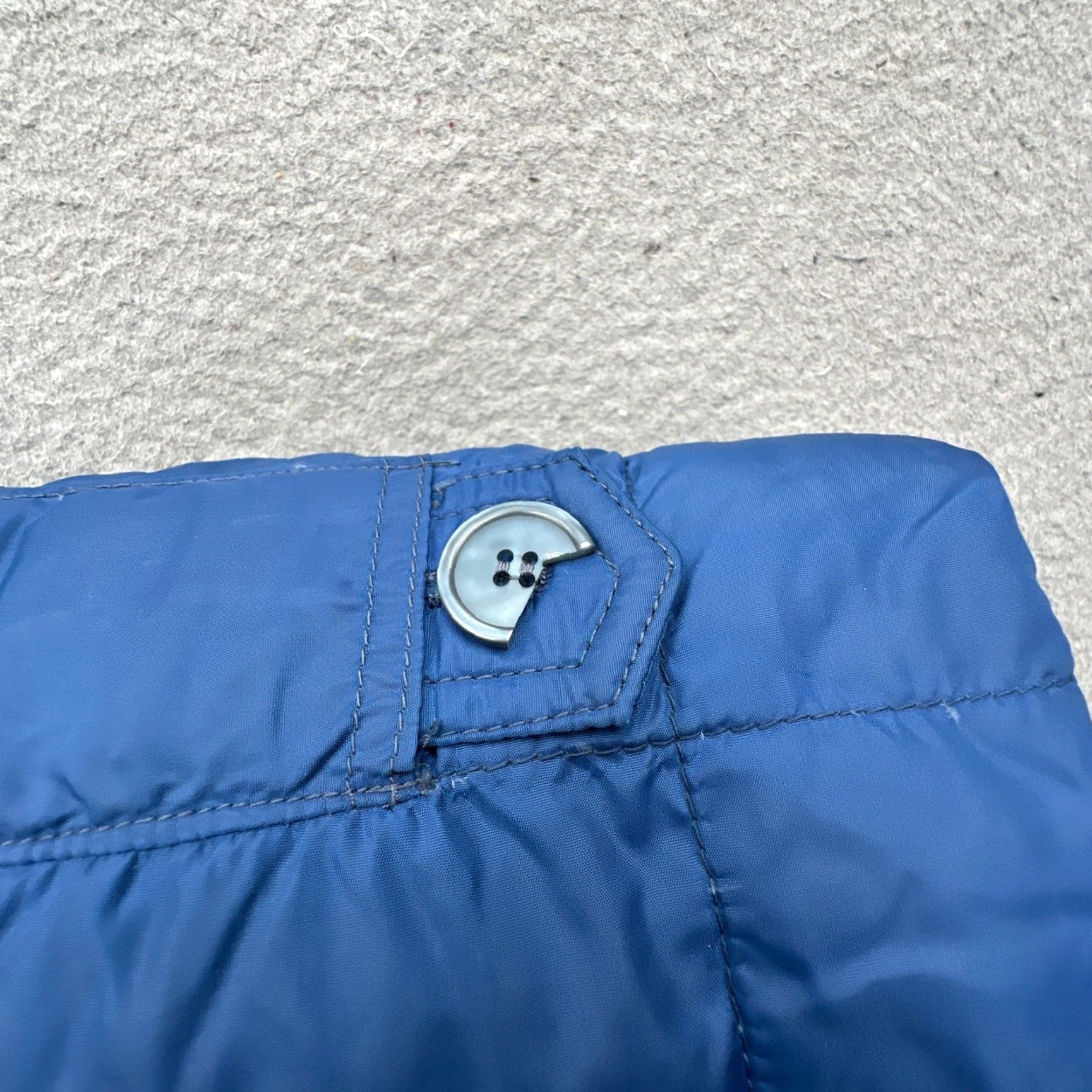 Eddie Bauer VINTAGE Eddie Bauer Down Goose Down Puffer Jacket Womens L Blue Quilted Zip Hooded Long 60s Leisure Size L / US 10 / IT 46 - 6 Thumbnail