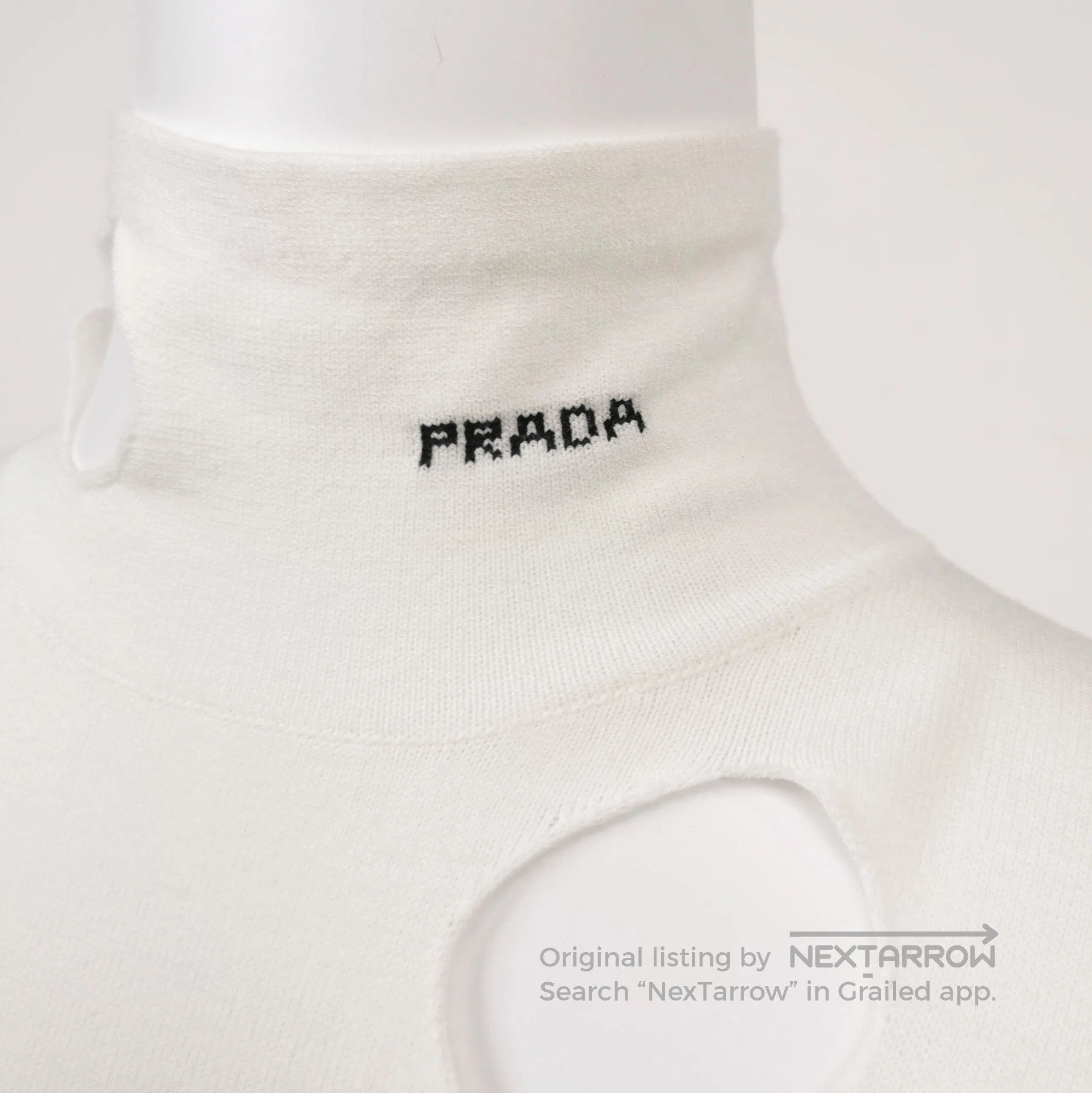 Prada Prada Hollow Logo Turtleneck Sweater . Size S / US 4 / IT 40 - 2 Thumbnail