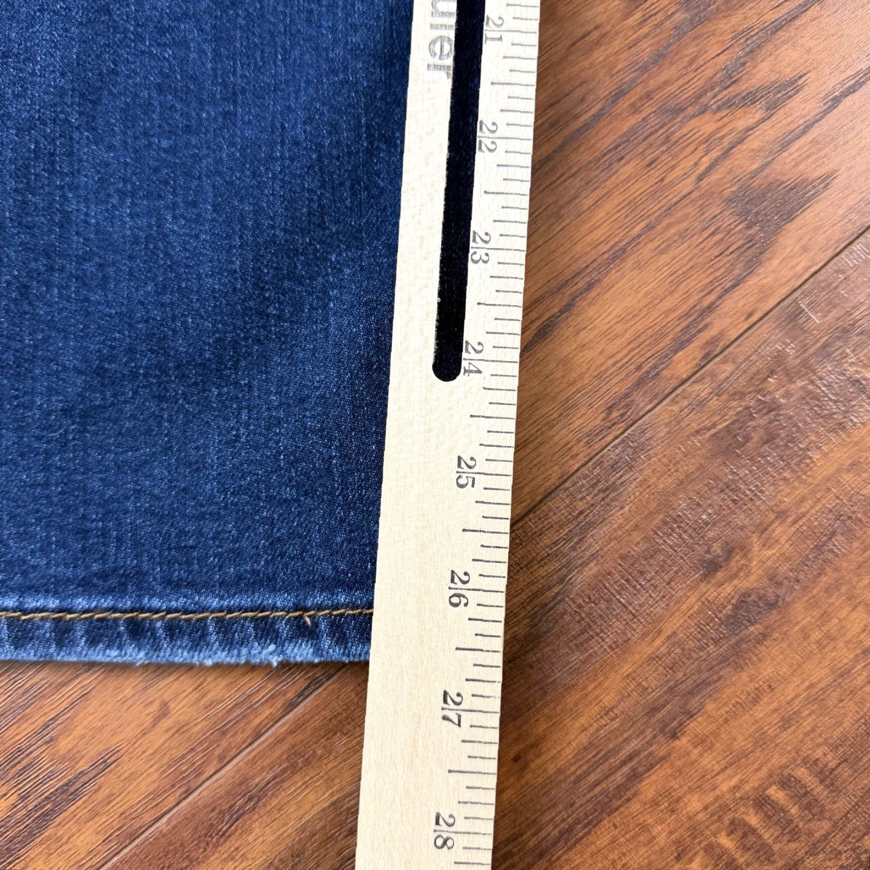 Levi's Levis Jeans Women 26 Ribcage Straight Ankle High Button Fly Stretch Denim 23x27 Size 26" / US 2 / IT 38 - 6 Thumbnail