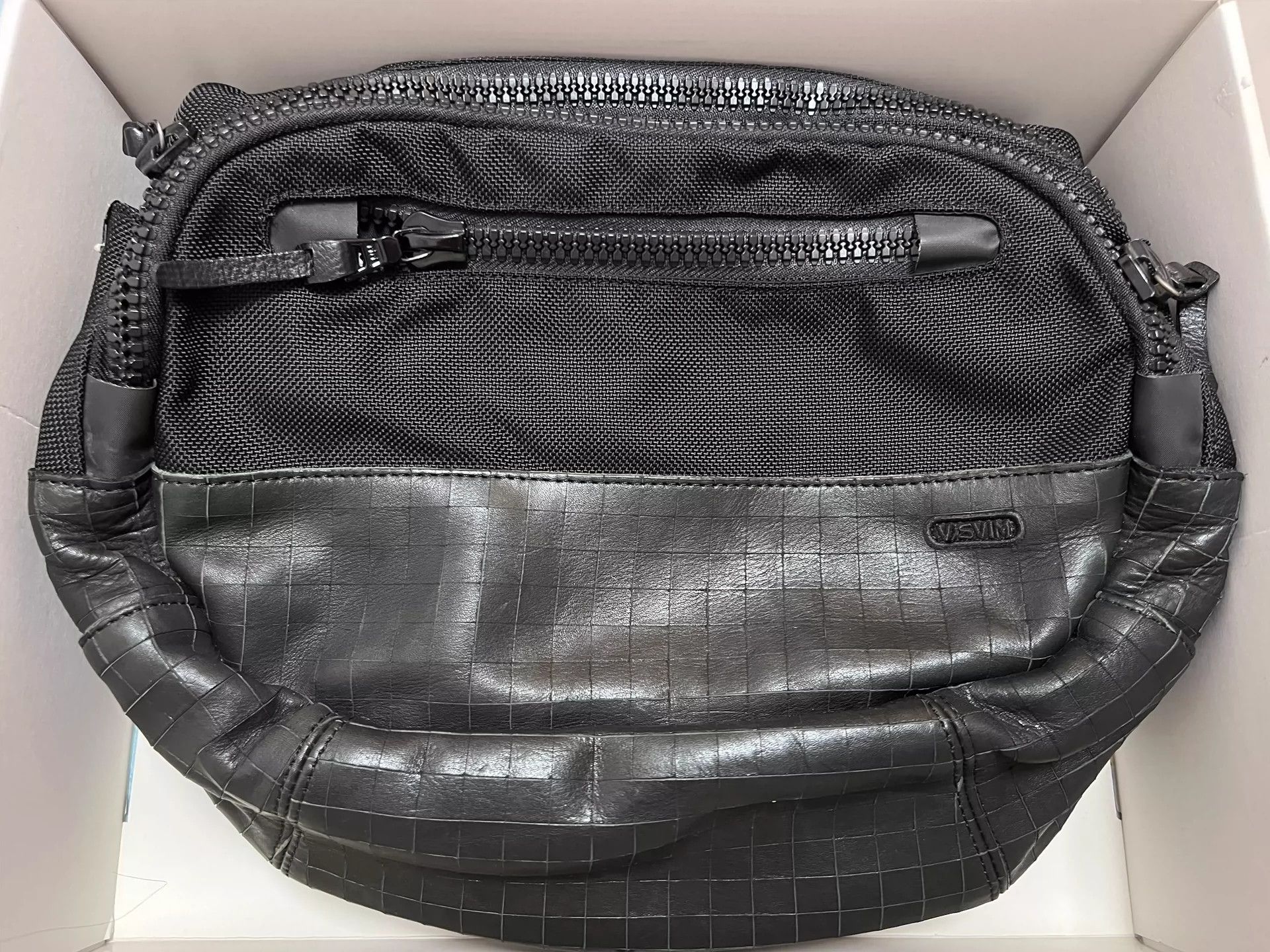 GOODENOUGH × Visvim Camo Ballistic Lumbar 8L bag | Grailed