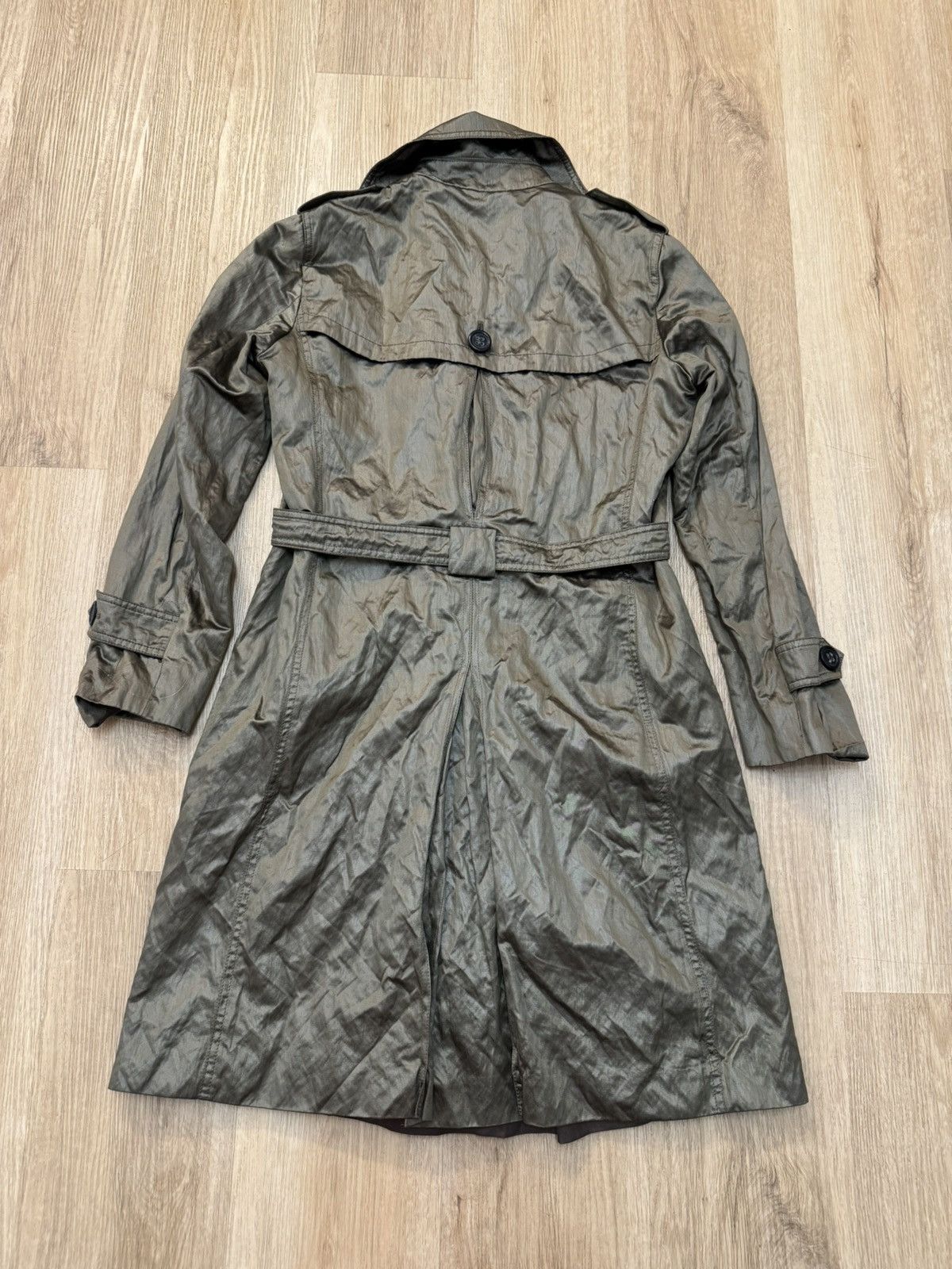 Marella Marella Double Breasted Trench Coat Belt M Size M / US 6-8 / IT 42-44 - 2 Thumbnail