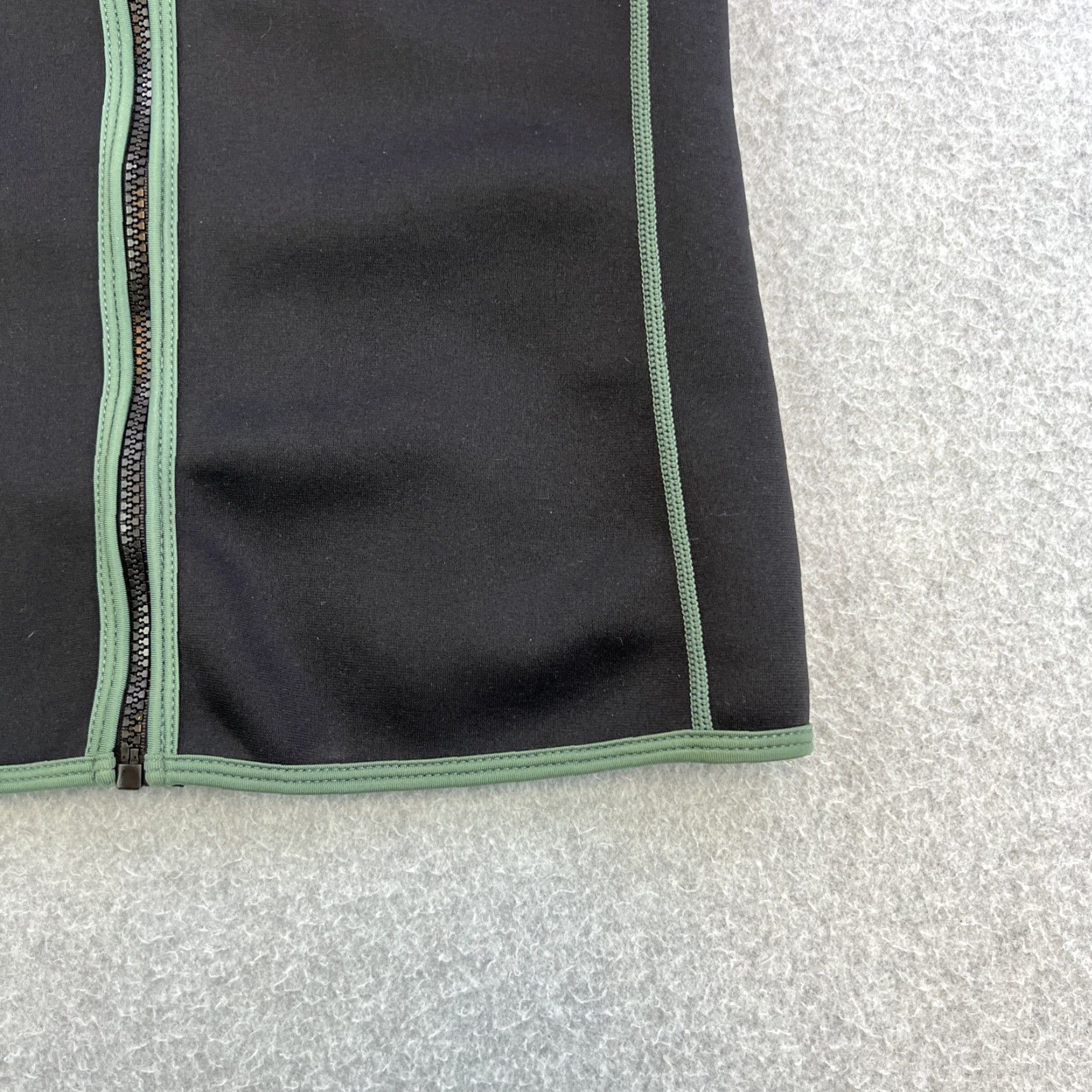 Vintage Crane Sauna Vest Womens XL Black Full Zip Sleeveless Tank Top Ladies Size XL / US 12-14 / IT 48-50 - 4 Thumbnail