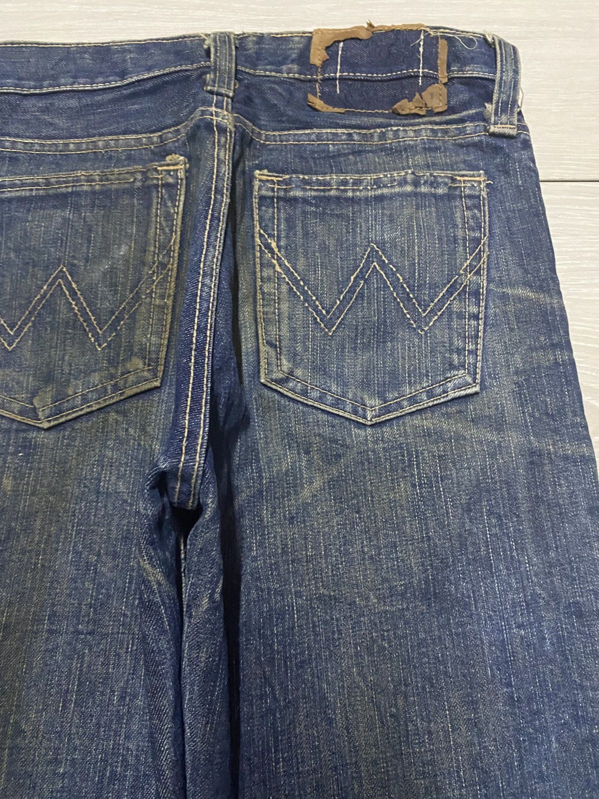 Edwin True Vintage Edwin USA Mud Wash Grunge Flare Jeans Size US 27 - 10 Thumbnail